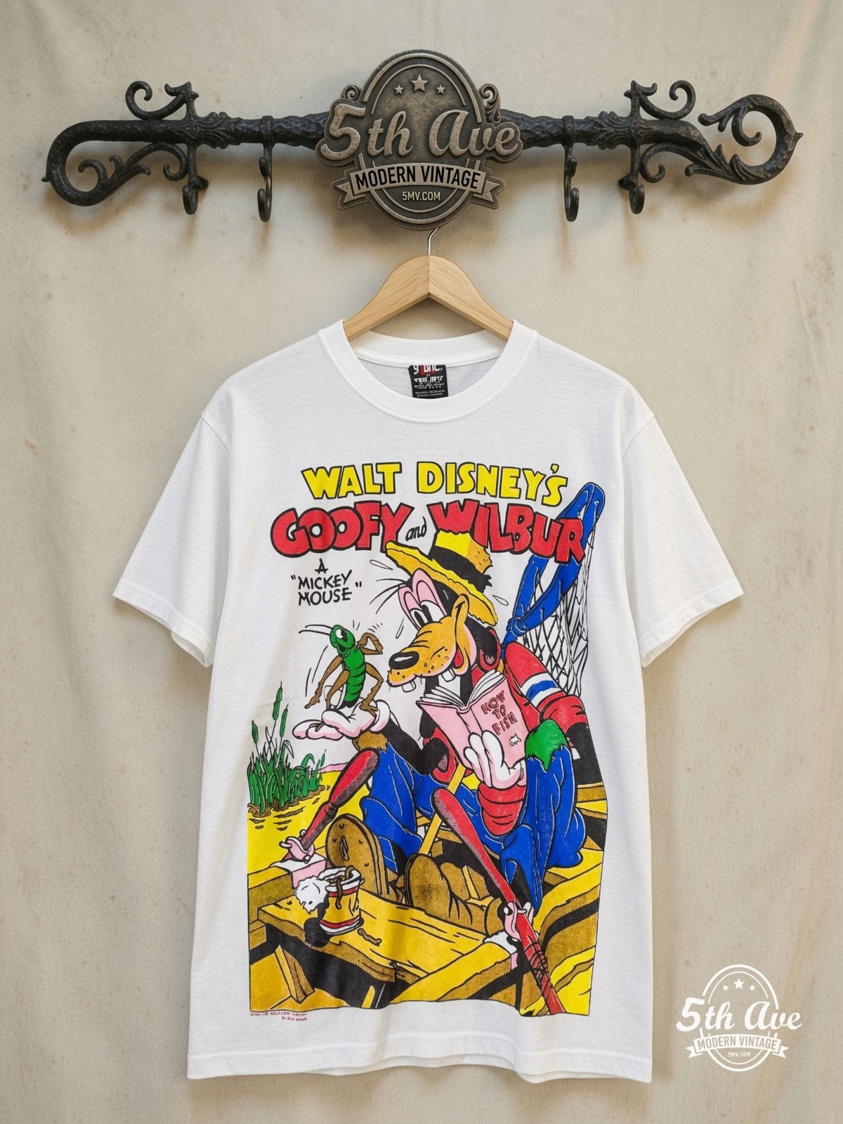 Disney Goofy vintage band t-shirt on rack