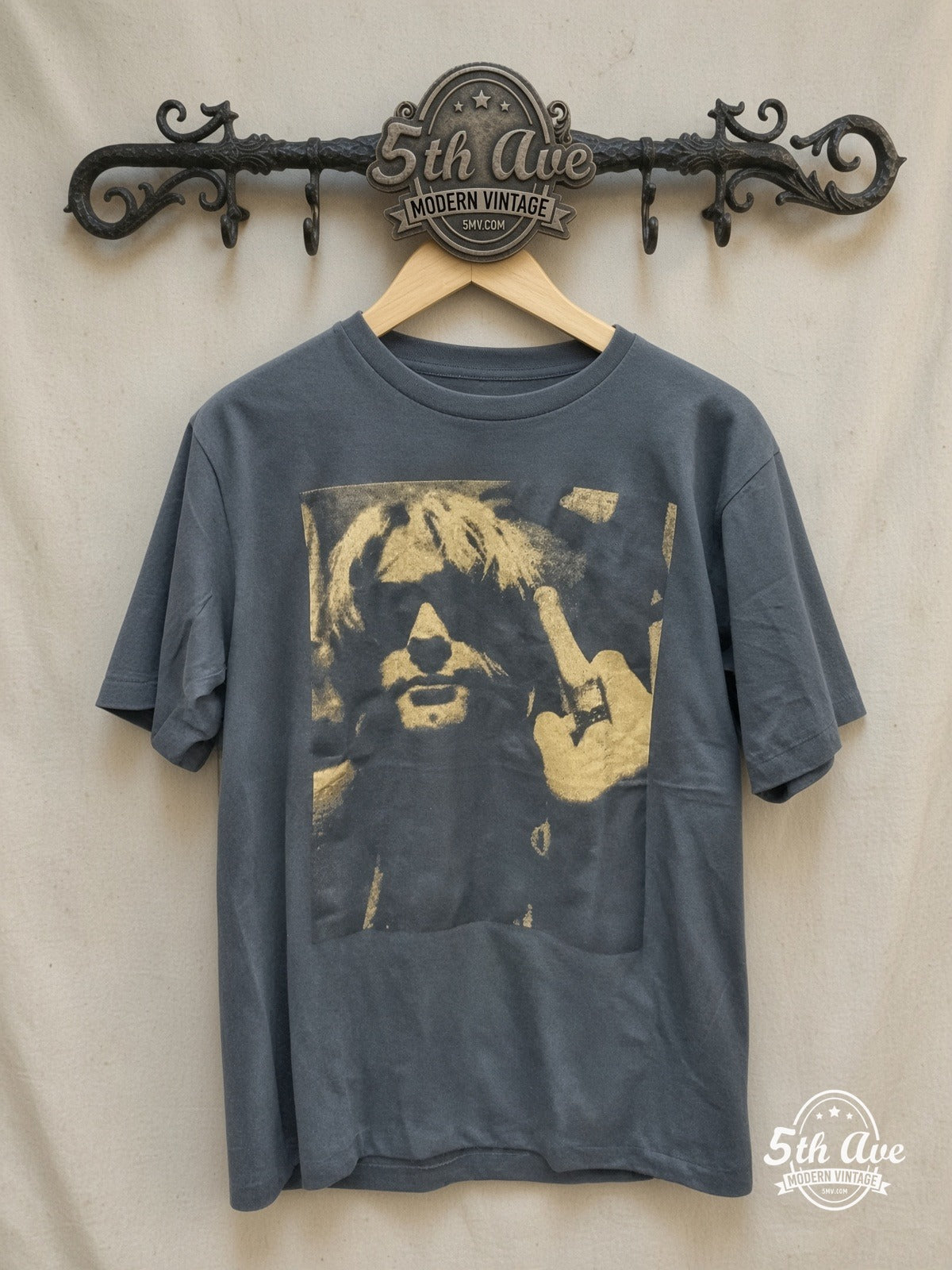 Nirvana A Rare to the Grunge Icon vintage band t-shirt on rack