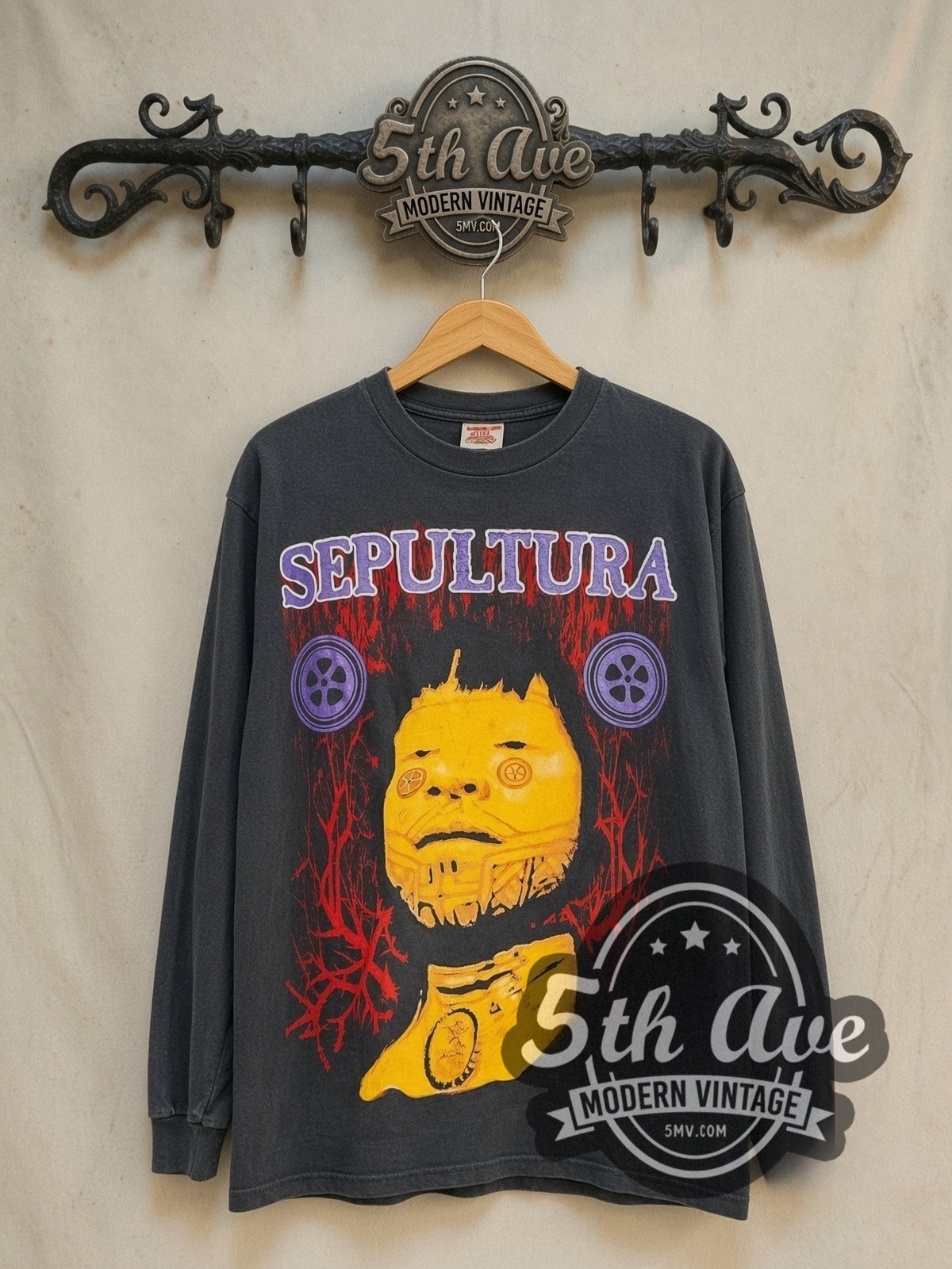 Sepultura Roots - Long Sleeve Vintage Long Sleeve Tee