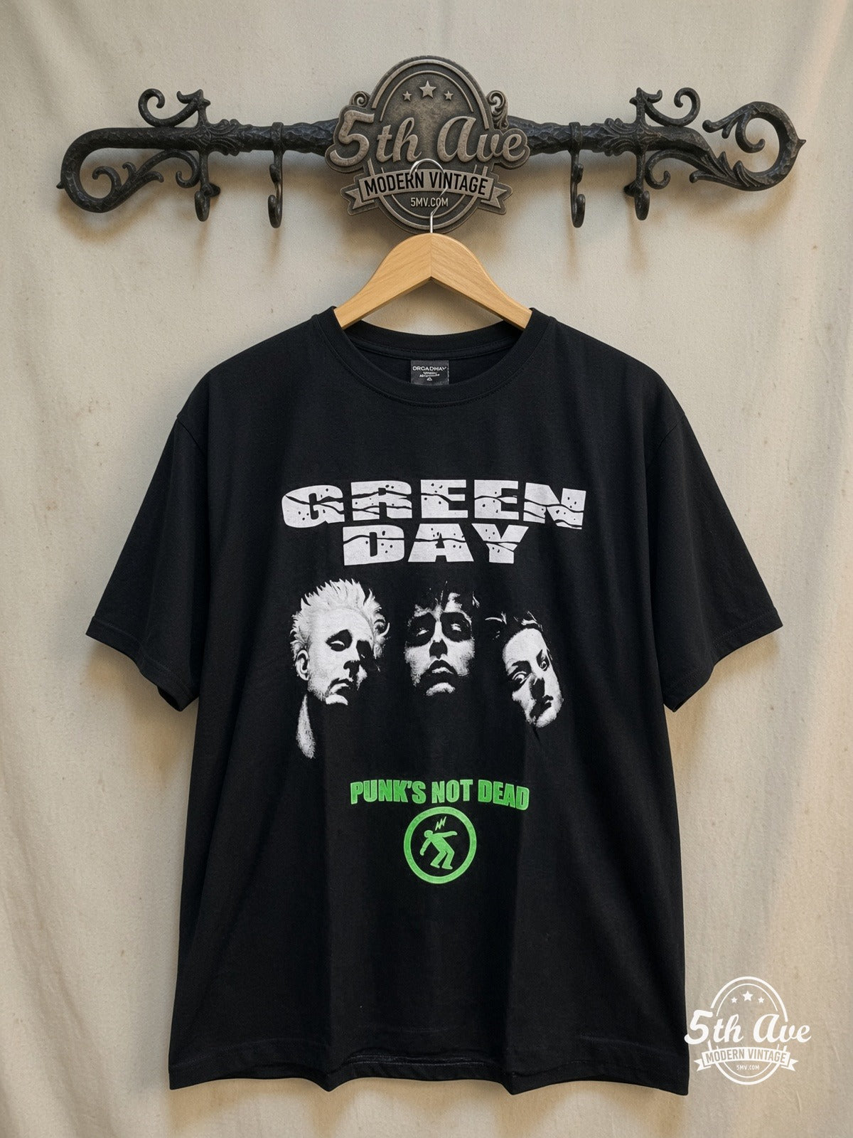 Green Day Punk Not Dead Band T-Shirt