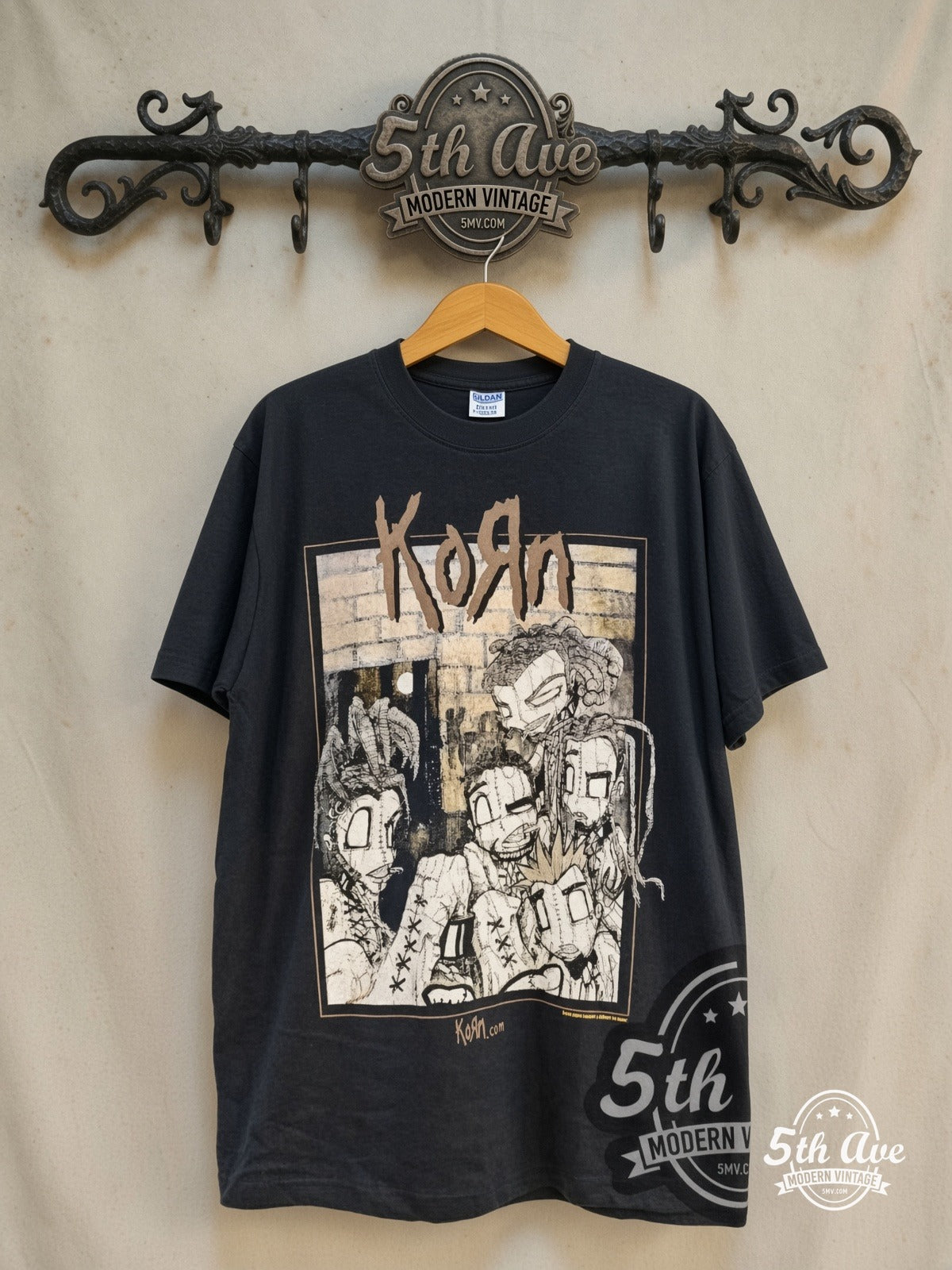 Korn Sick and Twisted Cartoon Band Circles | Vintage Reprint