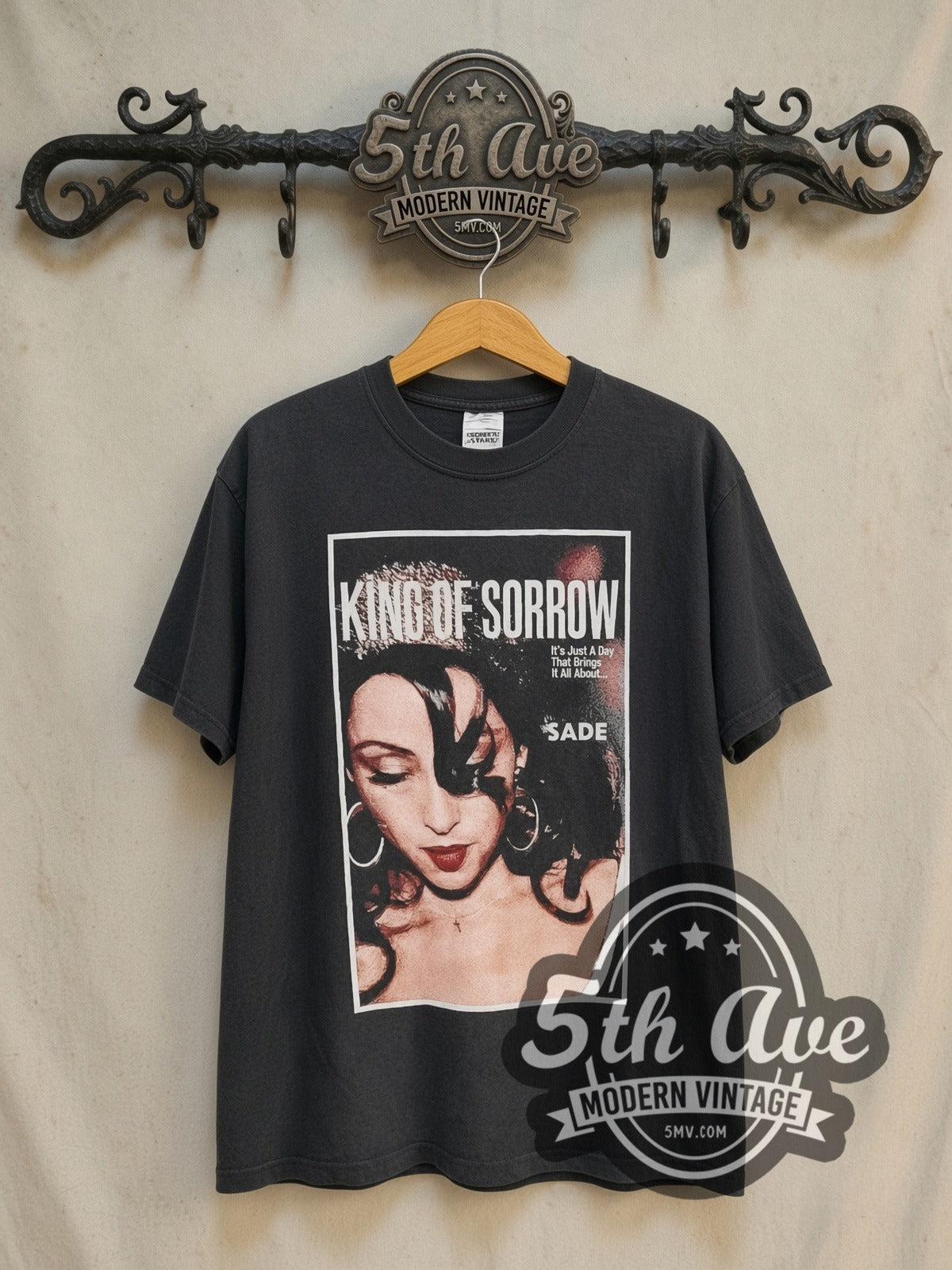 Sade King of Sorrow ヴィンテージ Tシャツ XL Sade King of Sorrow Black Vintage Band T-Shirt | 5MV