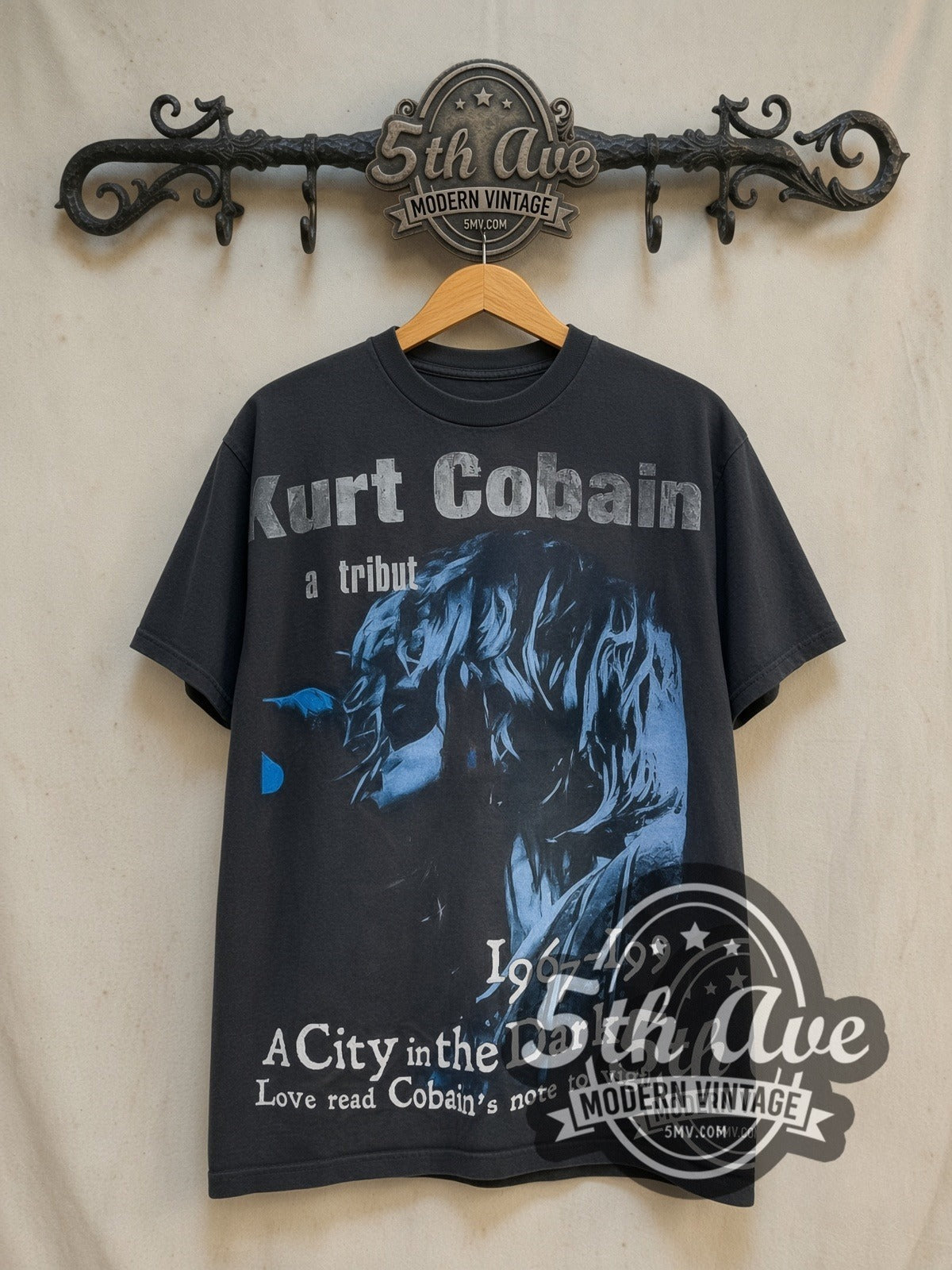 Nirvana A City in the Dark 1967-1994 All Over Print Band T-Shirt