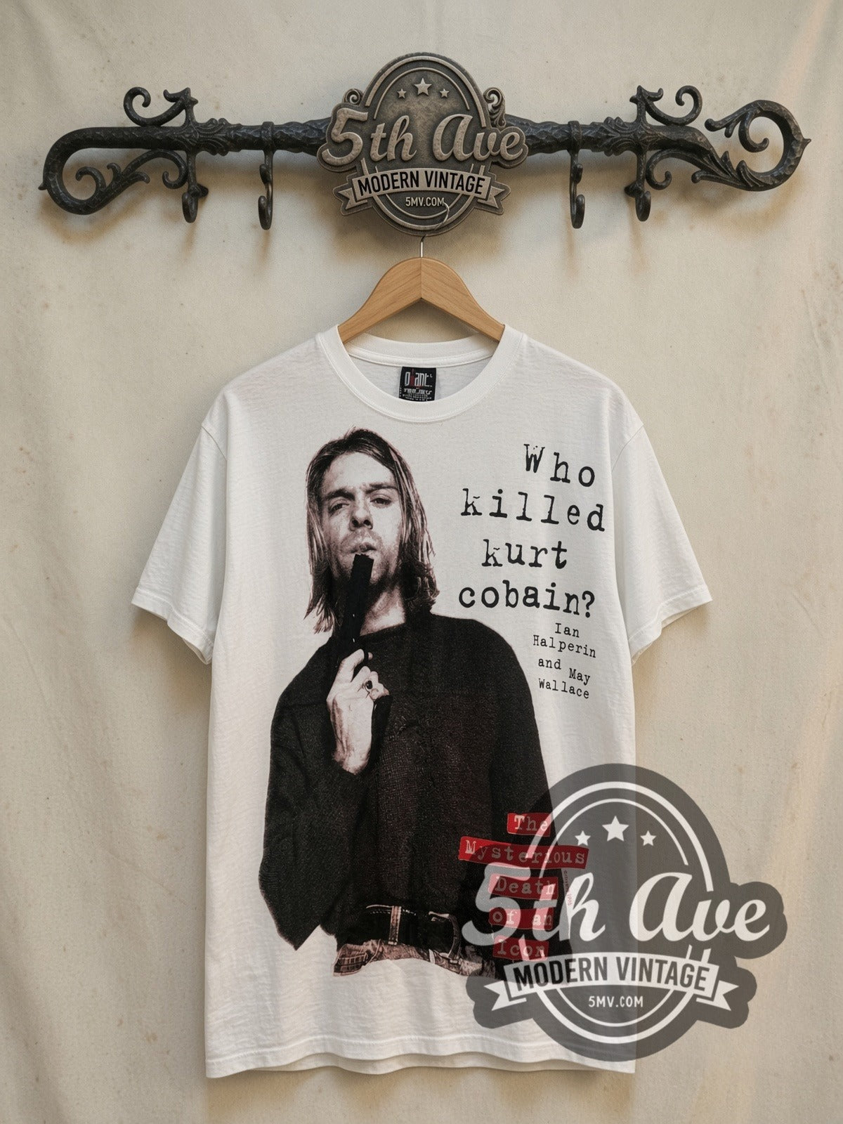 Nirvana All Over Print Vintage Band T-Shirt | Who Killed Kurt