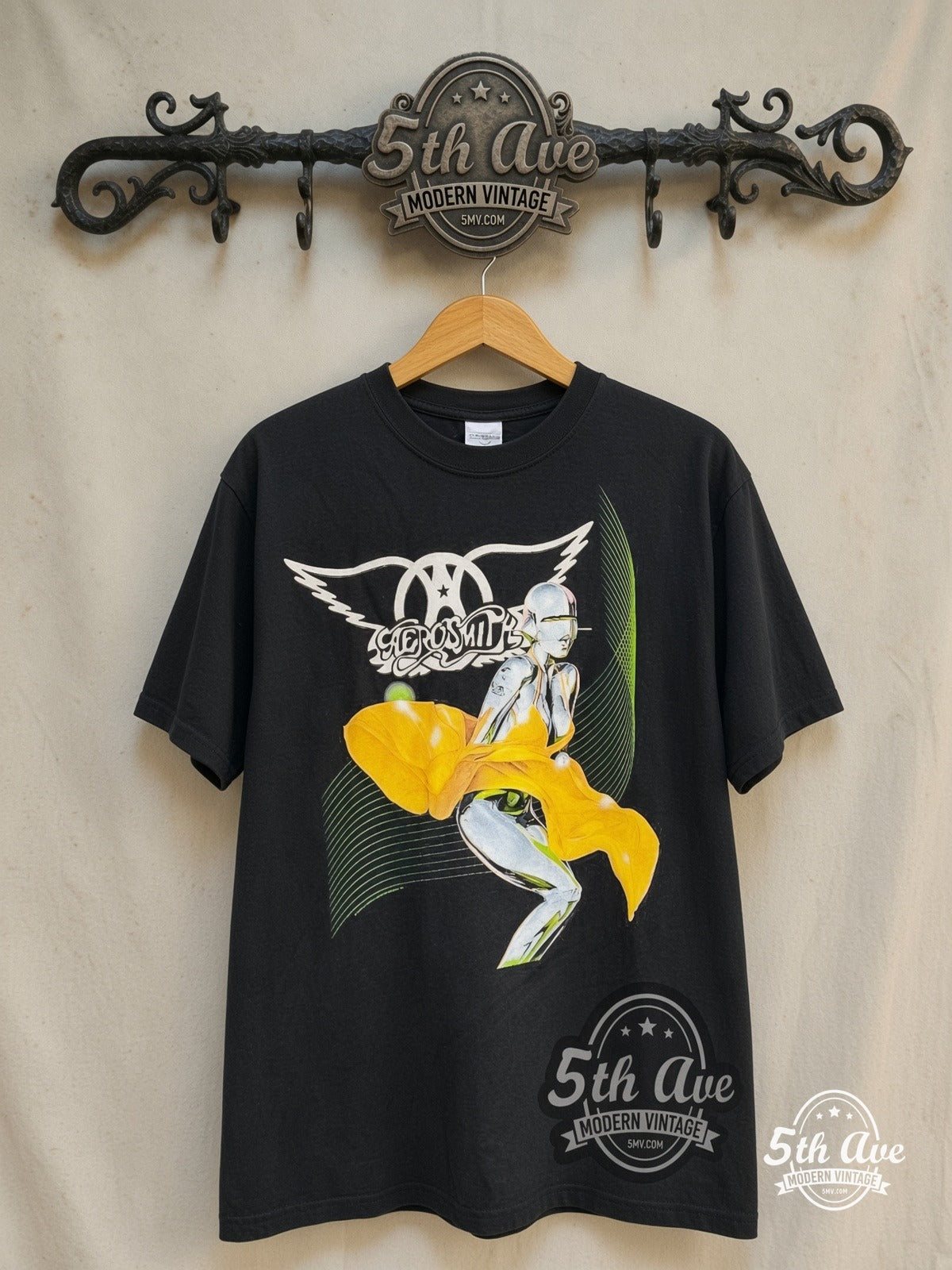 Aerosmith Just Push Play Tour 2001 Band T-Shirt