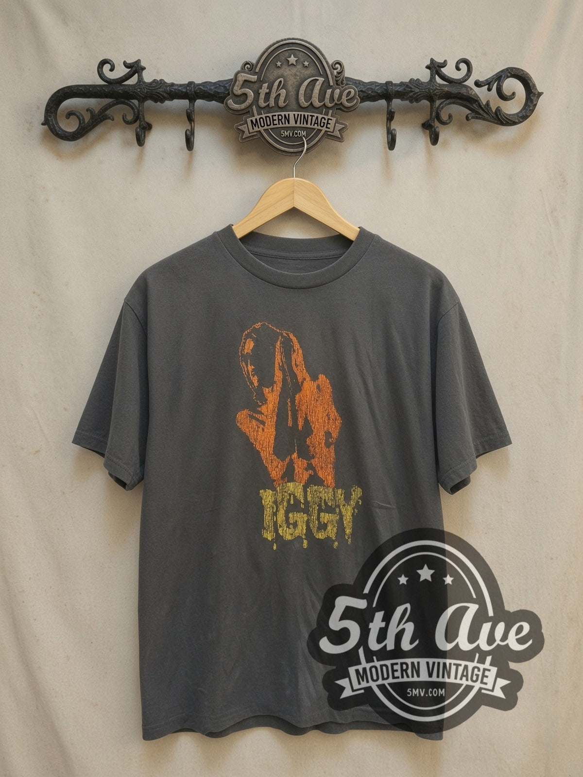 Iggy and The Stooges Raw Power 1973 Vintage Band T-Shirt