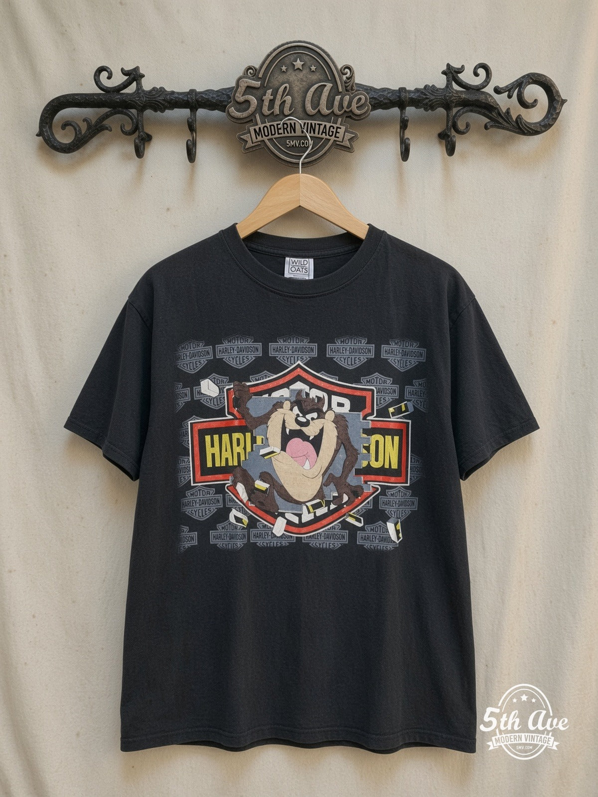 Harley-Davidson Cartoon Tee | Looney Tunes Taz-Mania Harley Davidson A