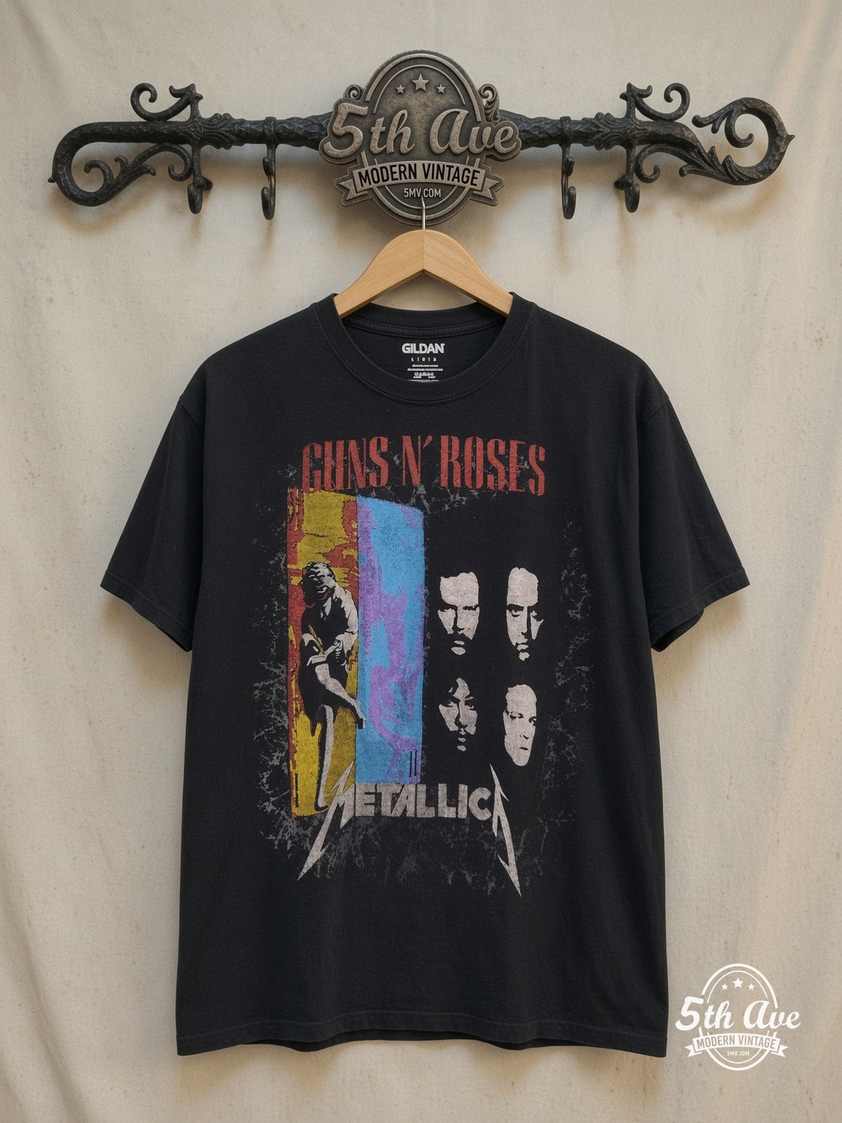 Guns N' Roses Guns N' Roses / Metallica Tour Band T-Shirt