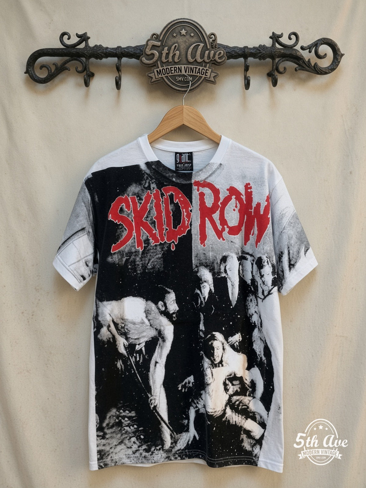 Skid Row バンドTシャツ ヴィンテージ Skid Row Vintage Band T-Shirt – All Over Print | New Vintage