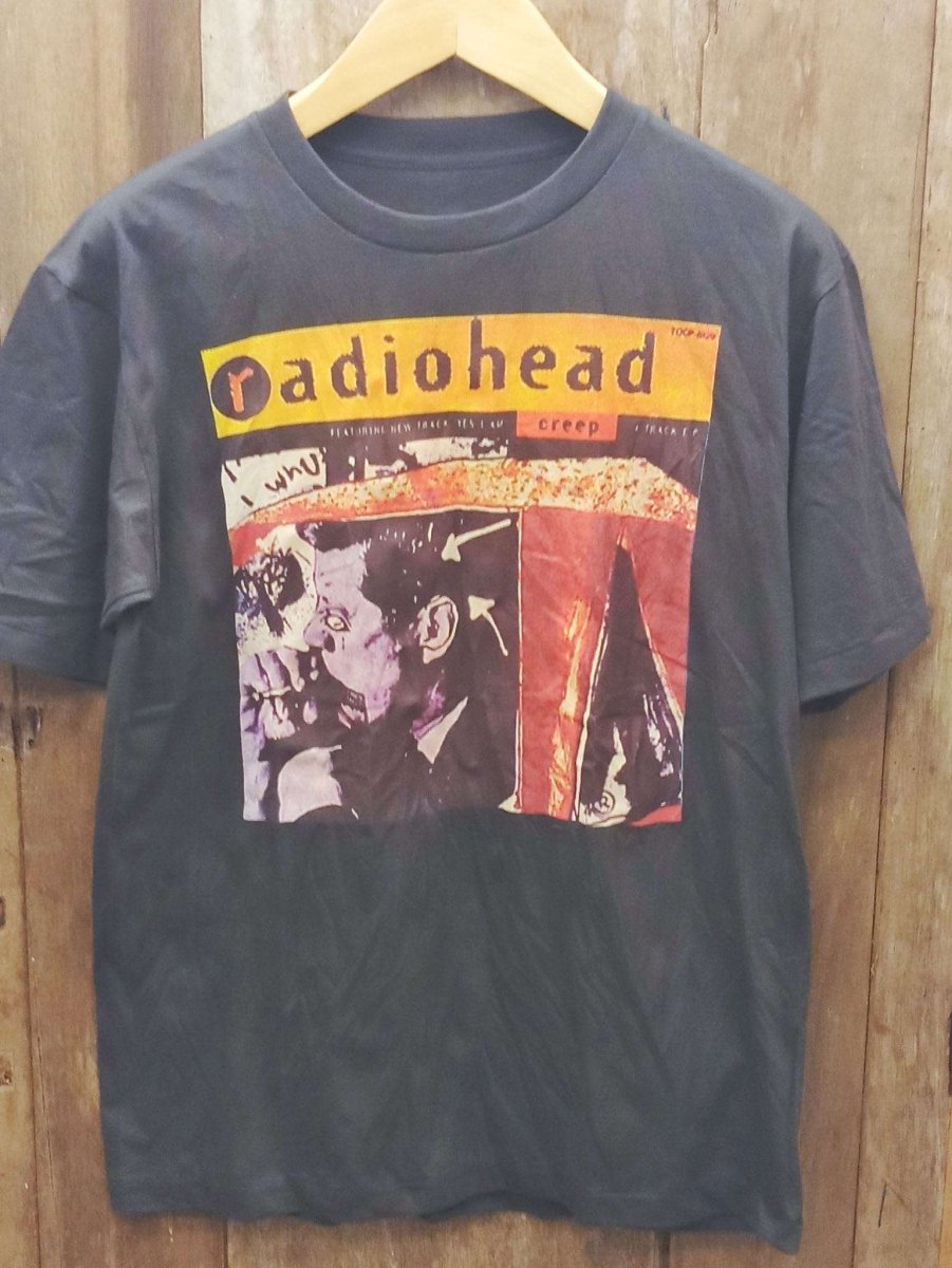 RADIOHEAD 100% Cotton New Vintage Band T Shirt - Vintage Band Shirts