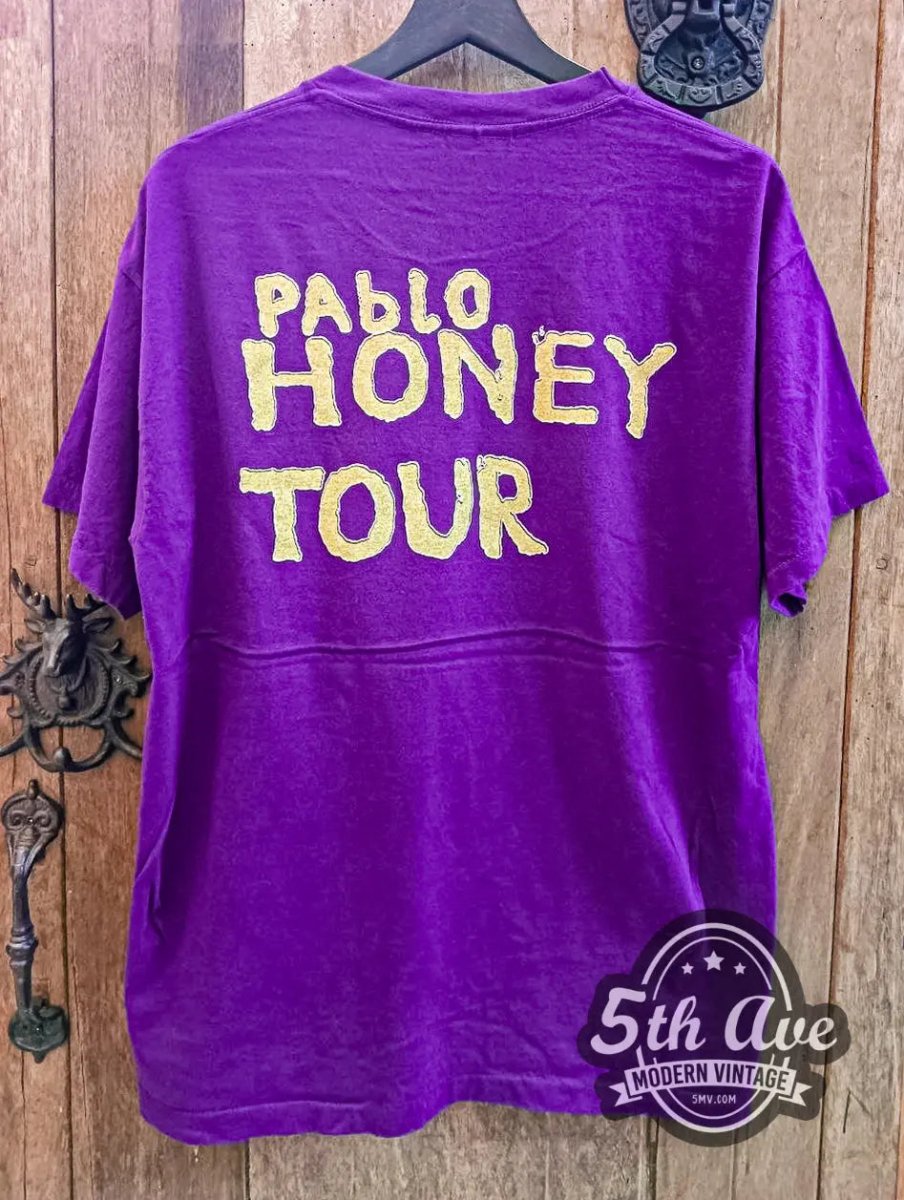 Radiohead Pablo Honey Tour 1993 - New Vintage Band T shirt - Vintage Band Shirts