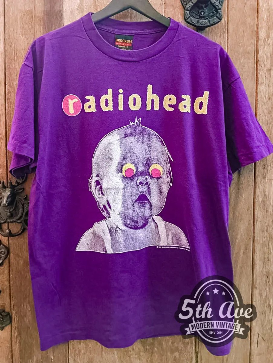 Radiohead Pablo Honey Tour 1993 - New Vintage Band T shirt - Vintage Band Shirts