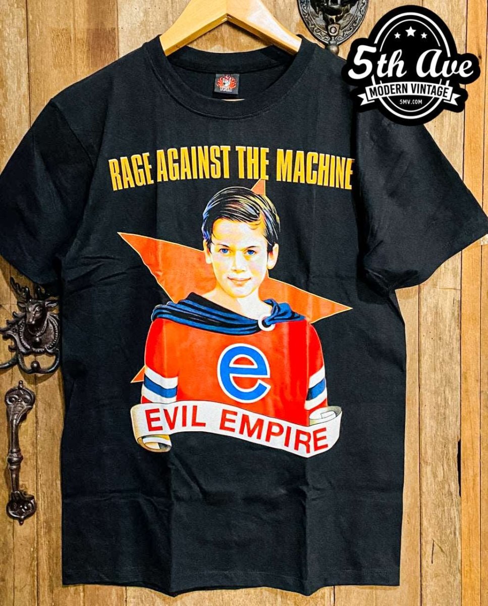 Rage Against the Machine Evil Empire - New Vintage Band T shirt - Vintage Band Shirts