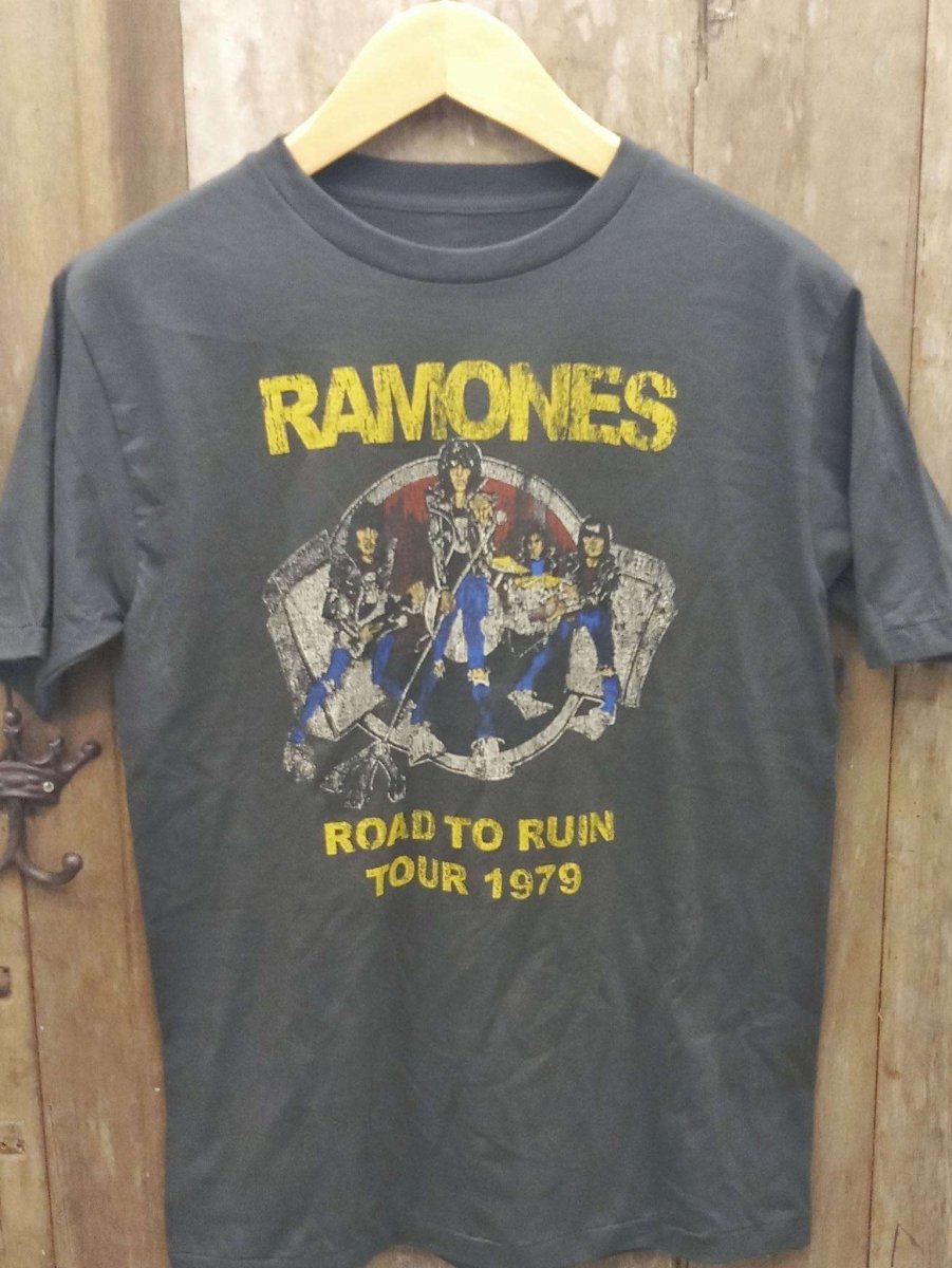 RAMONES 100% Cotton New Vintage Band T Shirt - Vintage Band Shirts