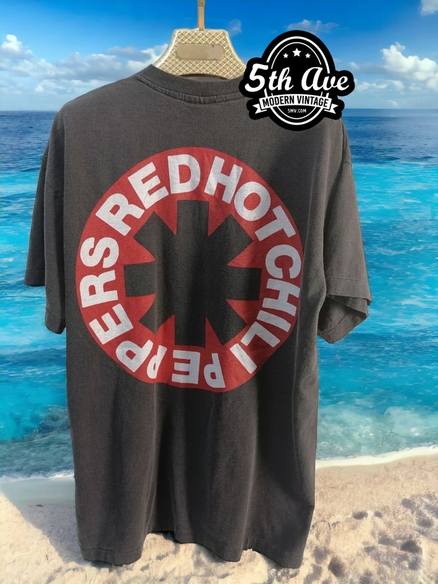 Red Hot Chili Peppers Legacy: Blood Sugar Rock Icon T-Shirt - Vintage Band Shirts