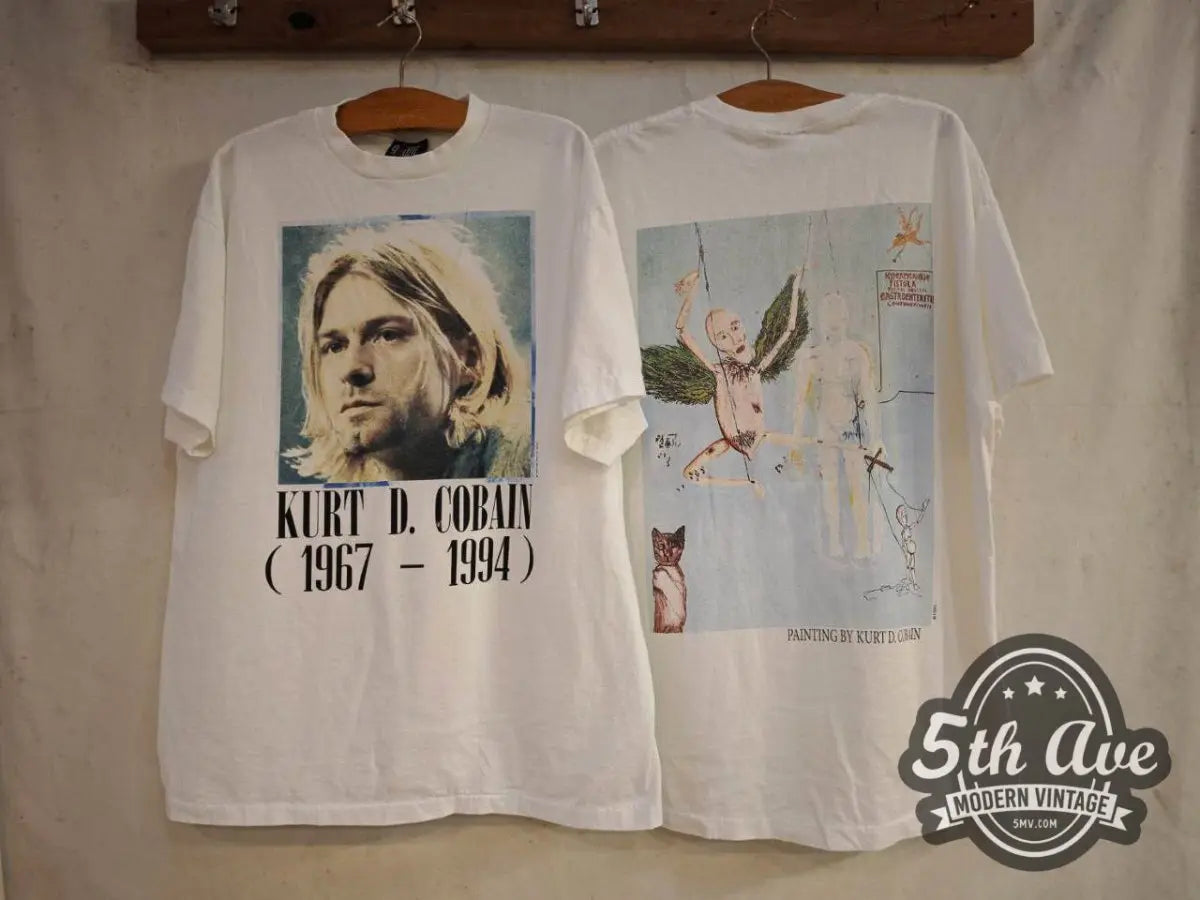 Remembering Kurt Cobain: A Memorial Tribute t shirt - Vintage Band Shirts