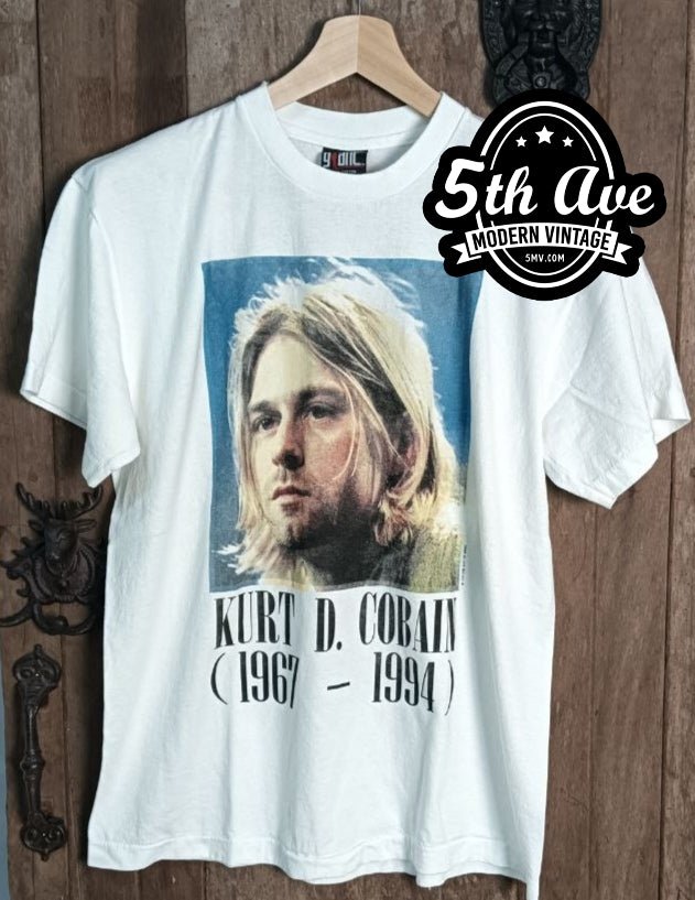 Remembering Kurt Cobain: A Memorial Tribute t shirt - Vintage Band Shirts