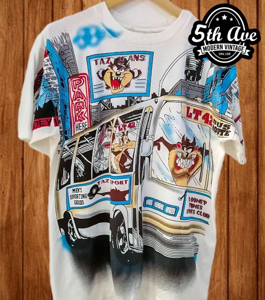 Ride with the Looney Tunes: On the Move - Vintage Band Shirts