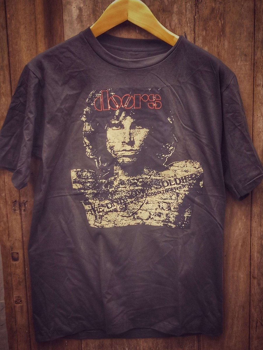 Riders on the Storm: Jim Morrison The Doors t shirt - Vintage Band Shirts