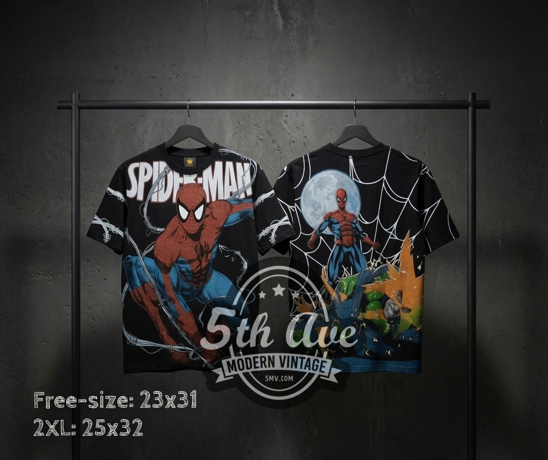 Spiderman all over Print T Shirt