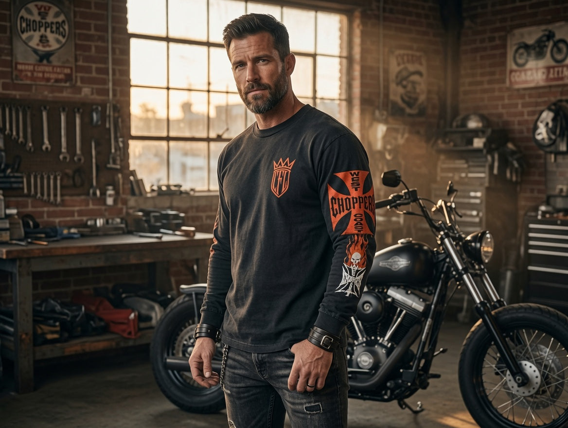 West Coast Choppers Long Sleeve T-shirt