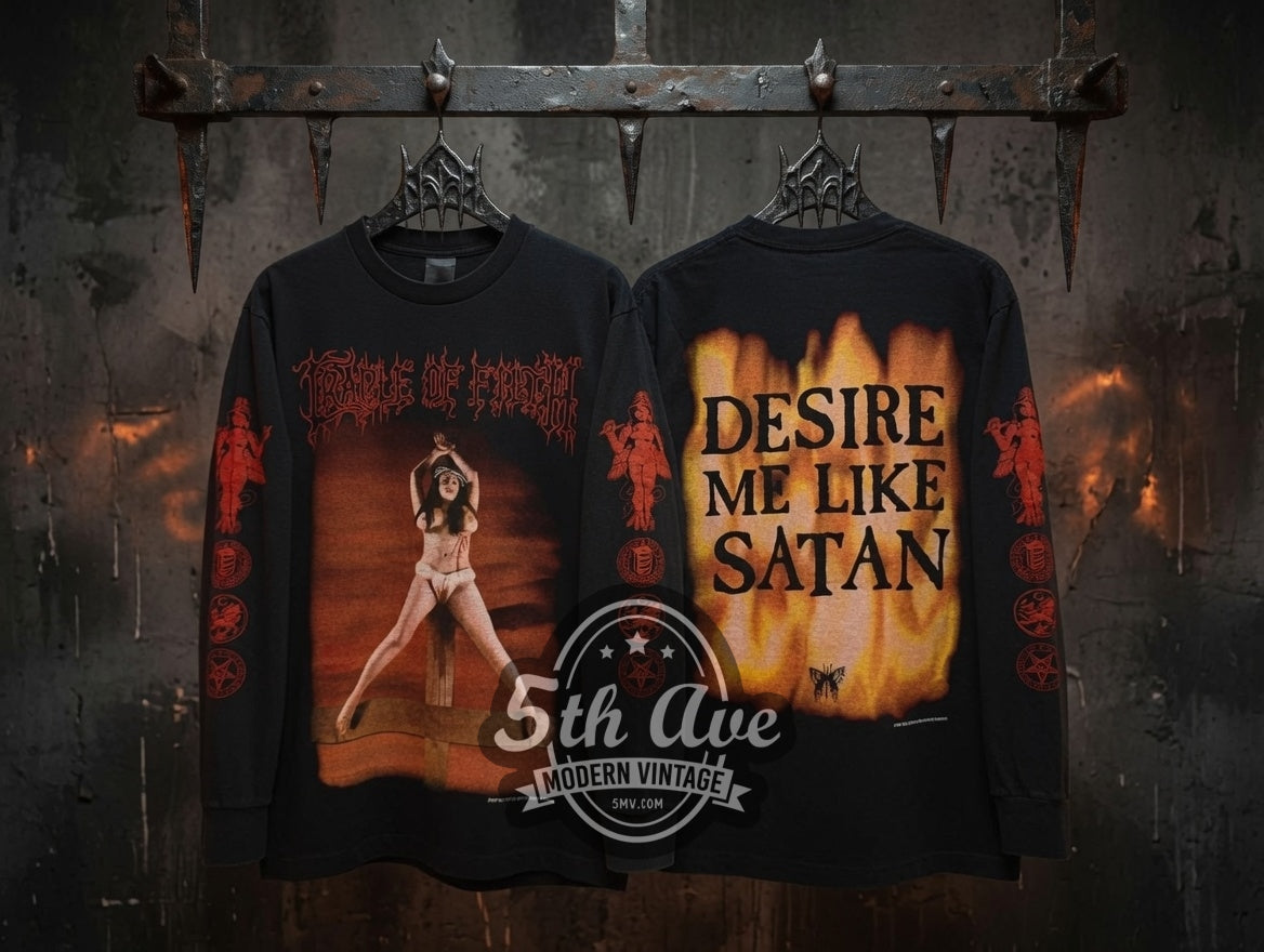 Cradle Of Filth Classic T shirt - Vintage Band Shirts