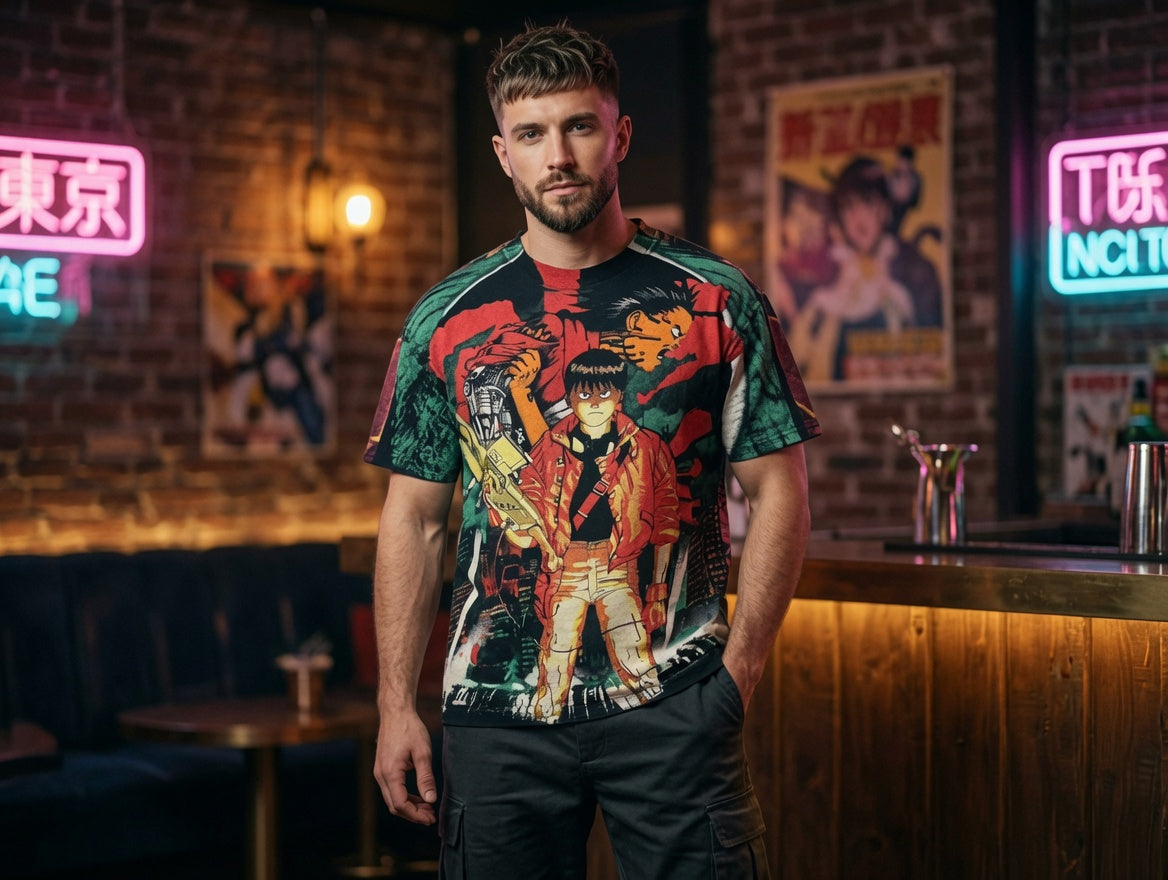 Akira All Over Print T Shirt