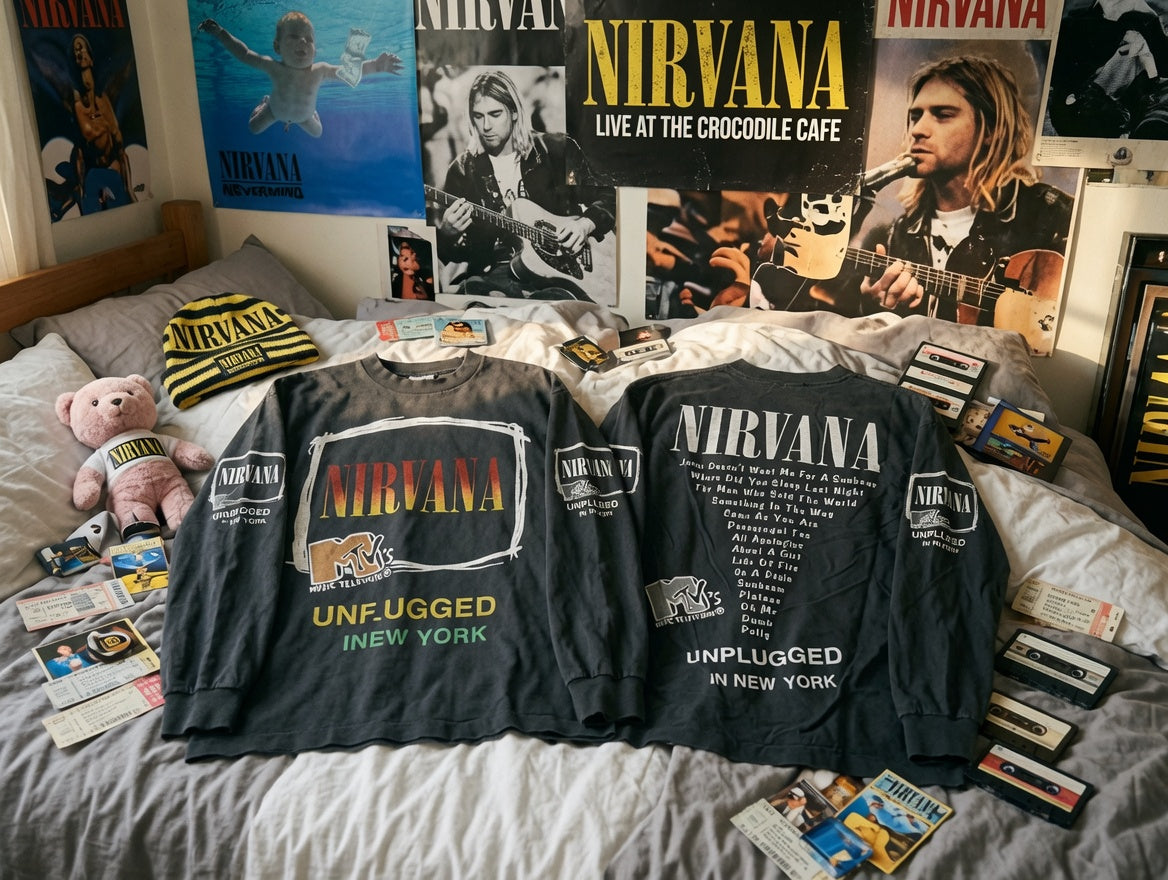 Nirvana Classic T shirt - Vintage Band Shirts