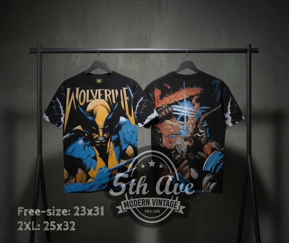 Wolverine All Over Print T Shirt