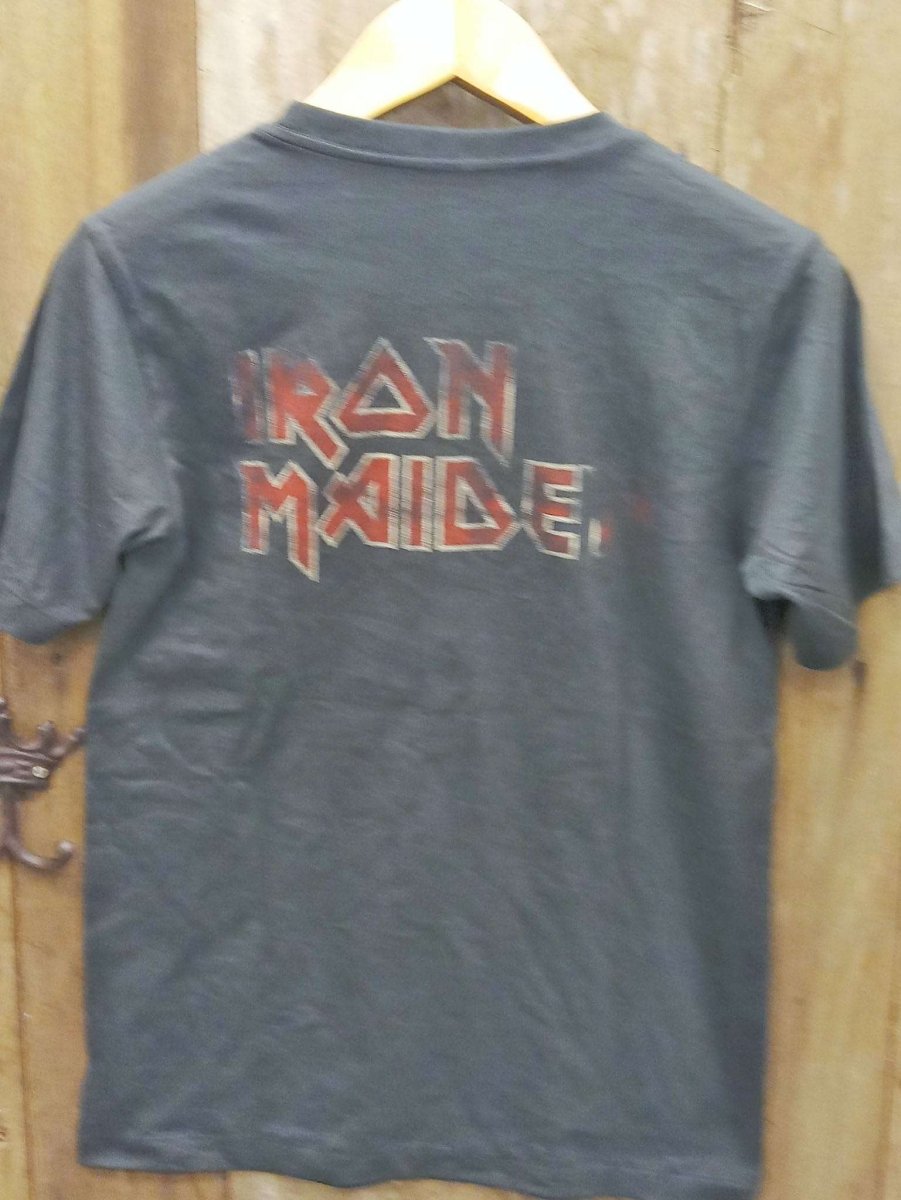 Rock 'n' Roll Heritage: Unveiling the Iron Maiden 'Number of the Beast' Vintage Band Tee - Vintage Band Shirts