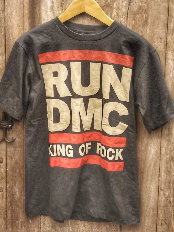 RUN DMC 100% Cotton New Vintage Band T Shirt - Vintage Band