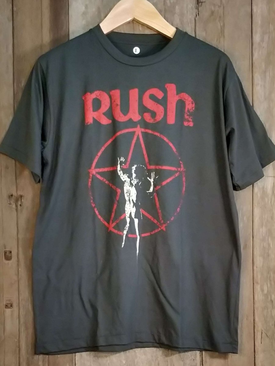 RUSH 100% Cotton New Vintage Band T Shirt - Vintage Band Shirts