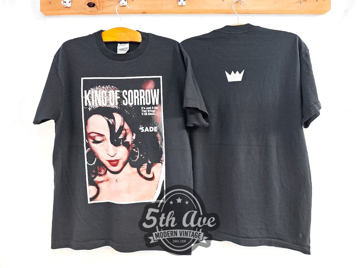 Sade King of Sorrow - Vintage Reprint Band T-Shirt - Vintage Band Shirts