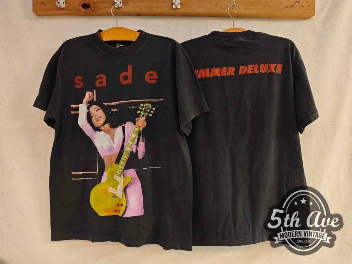 Sade Summer Deluxe Tour 1993 - New Vintage Band T shirt - Vintage Band Shirts