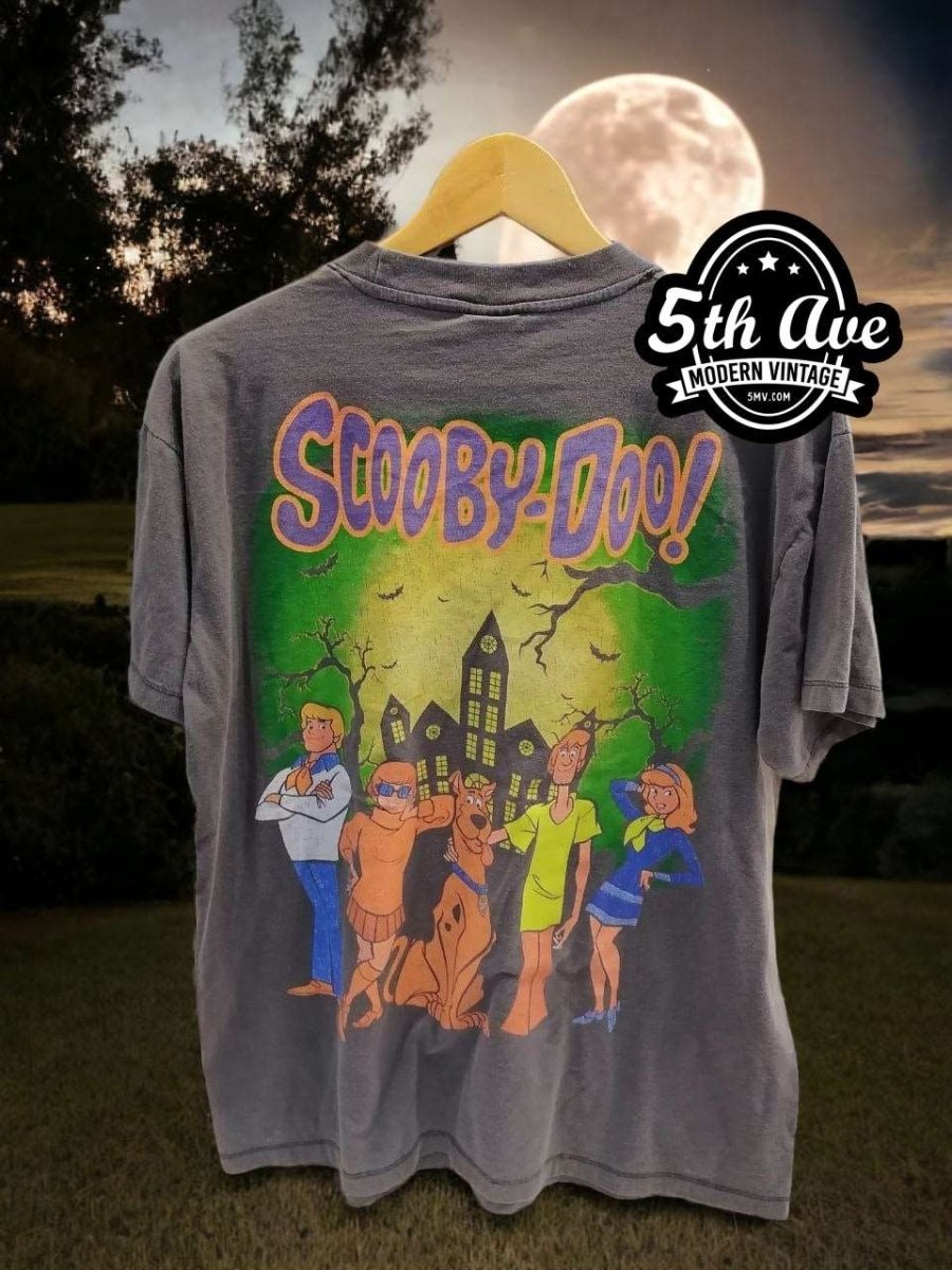 Scooby-Doo Adventures: Enzyme Washed Vintage Tee - The Ultimate Fan's Delight! - Vintage Band Shirts