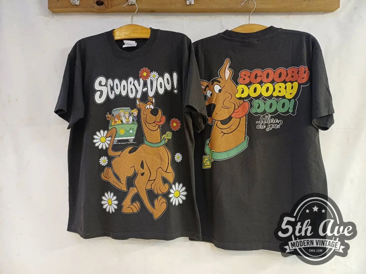 Scooby - Doo! Where Are You? - New Vintage Animation T shirt - Vintage Band Shirts