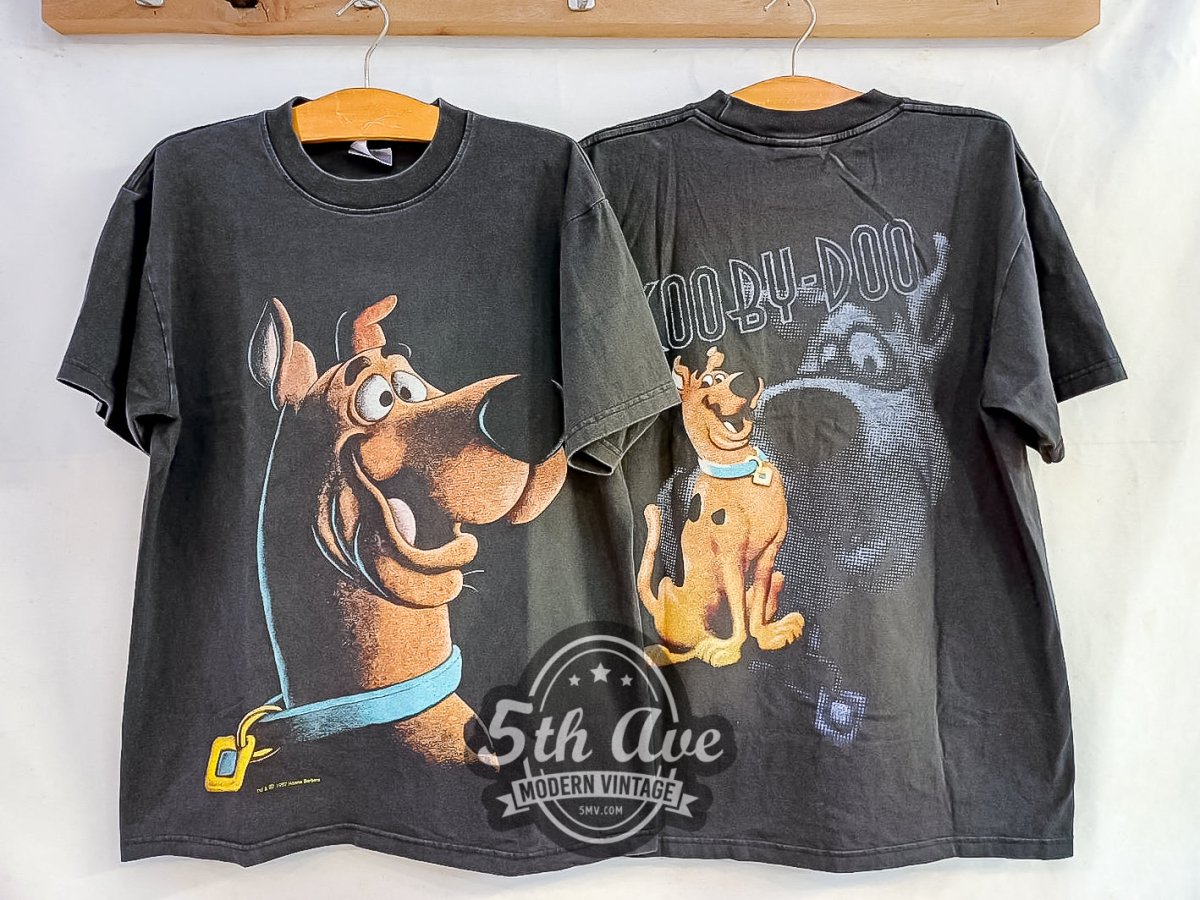 Scooby - Doo 'Where Are You!' Ruh - Roh! - Vintage Reprint Animation T-Shirt - Vintage Band Shirts
