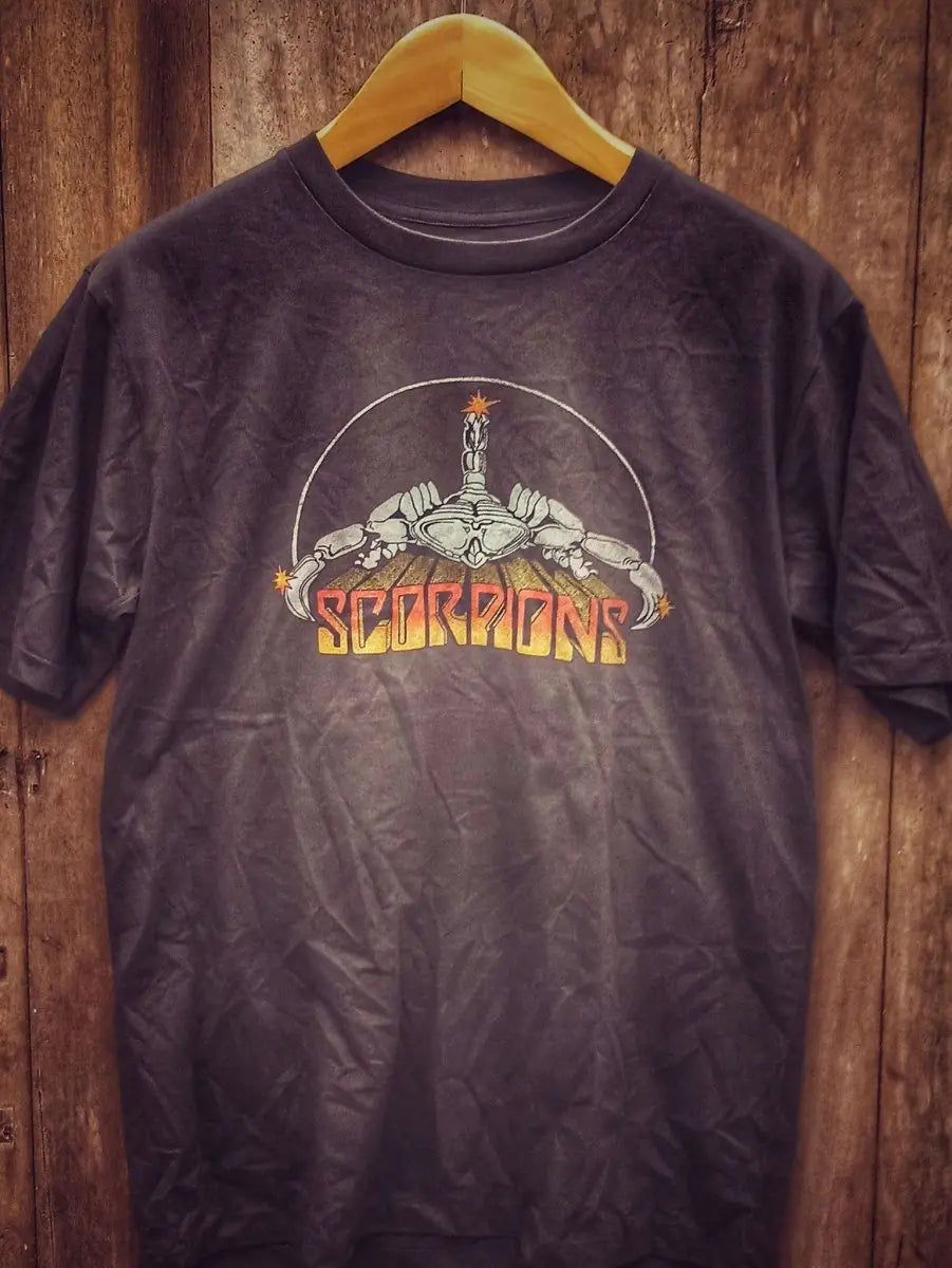 SCORPIONS 100% Cotton New Vintage Band T Shirt - Vintage Band Shirts