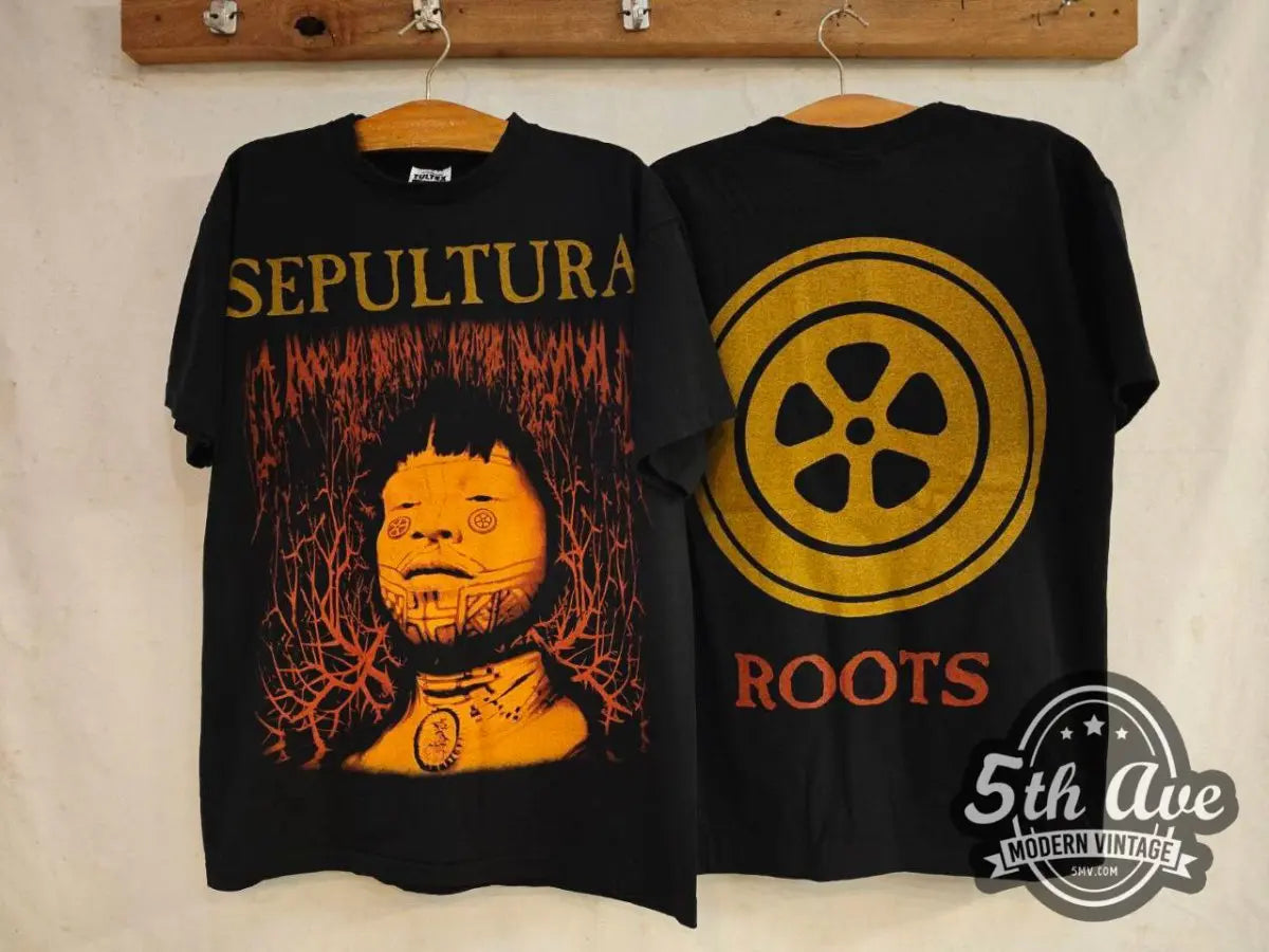 Sepultura Roots - New Vintage Band T shirt - Vintage Band Shirts