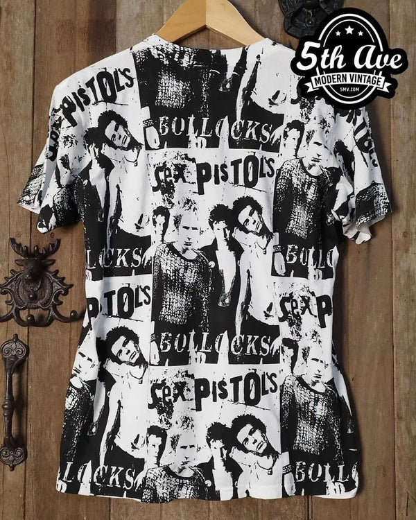 Sex Pistols Bollocks - AOP all over print New Vintage Band T shirt 