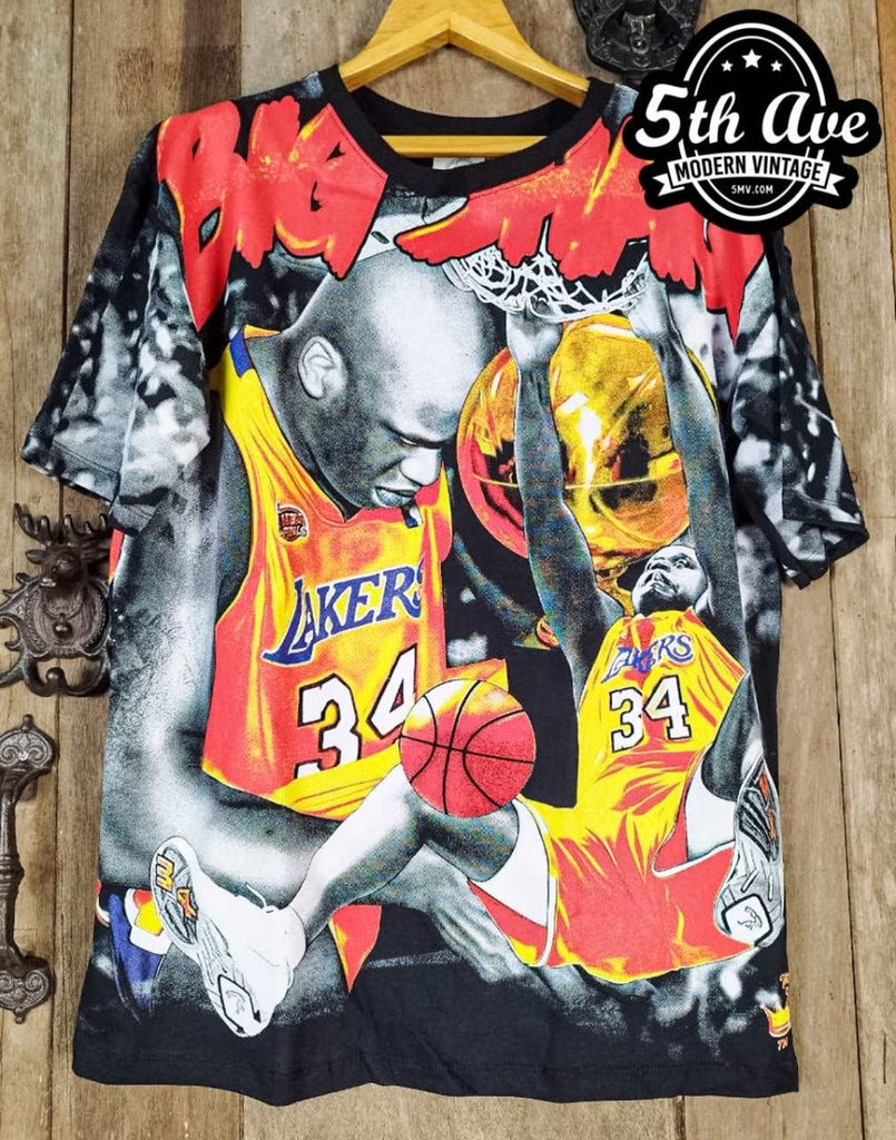 Shaquille O'Neil vintage deadstock top single stitch shirt