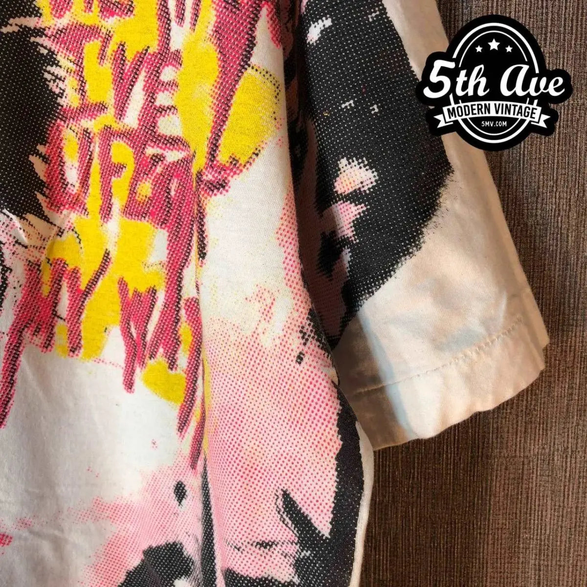 Sid Vicious Sex Pistols Sid & Nancy - AOP all over print New Vintage Band T shirt - Vintage Band Shirts