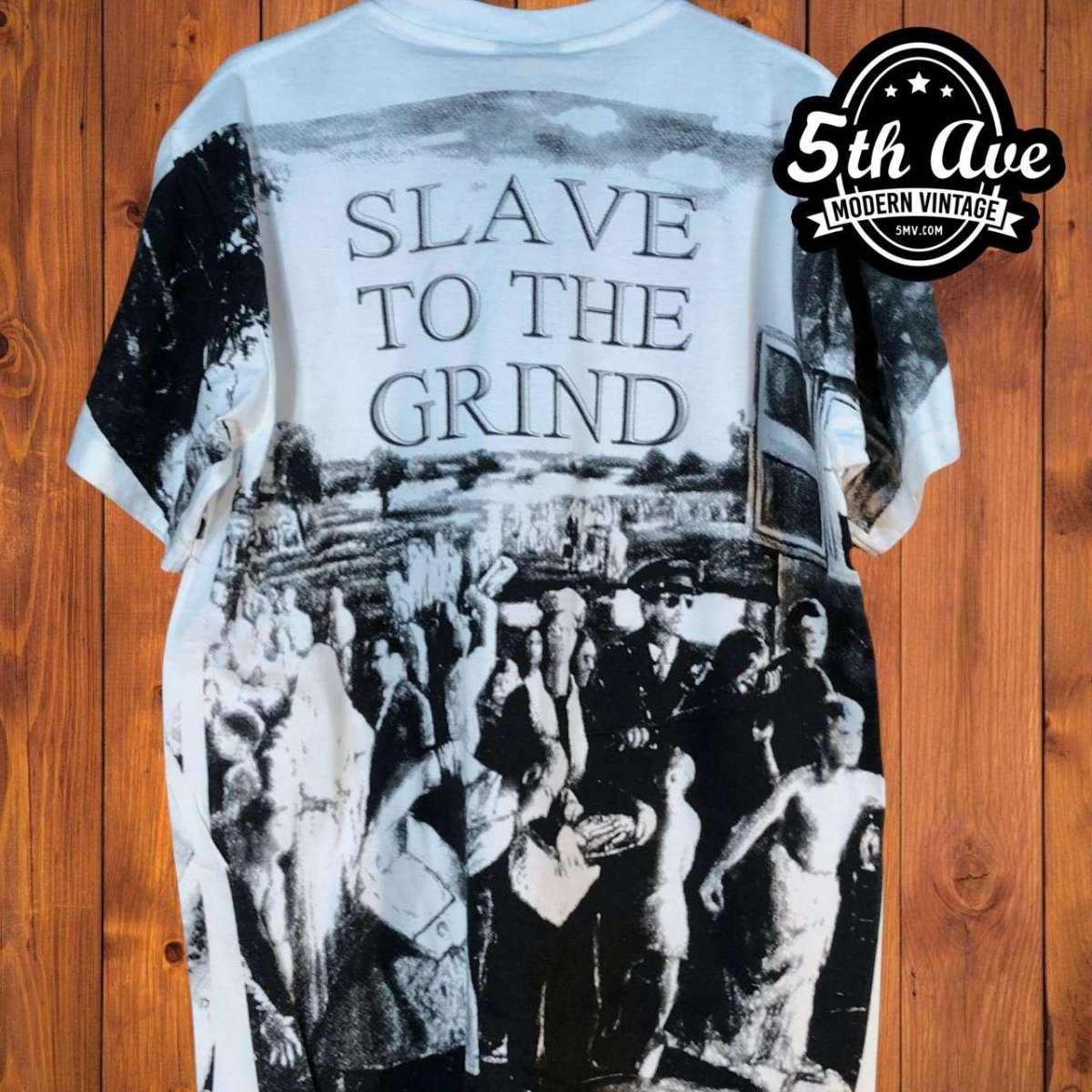 Skid Row - AOP all over print New Vintage Band T shirt - Vintage Band Shirts