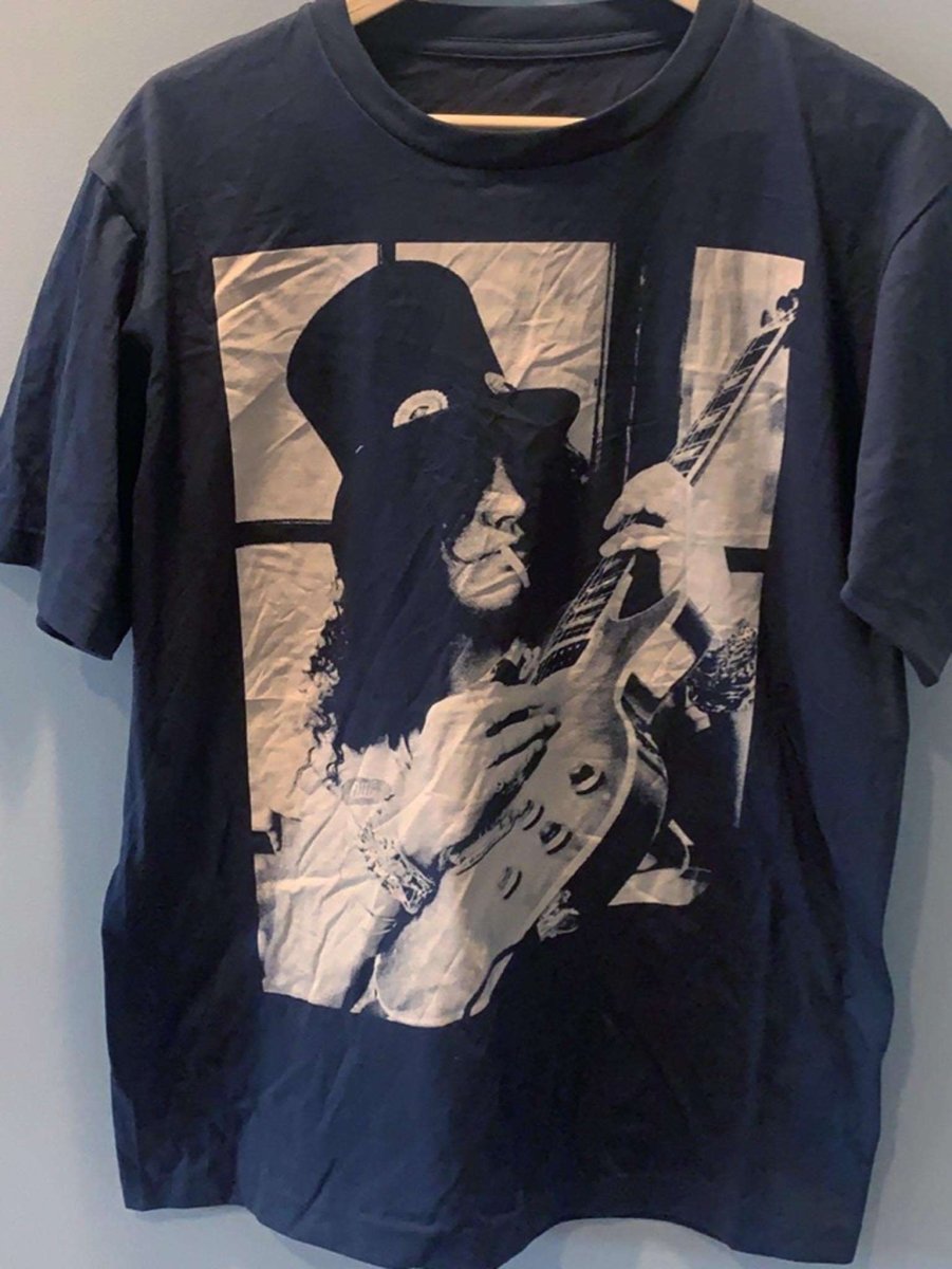 Vintage Slash T-shirt Gun N' Roses Mens Size Large | eBay