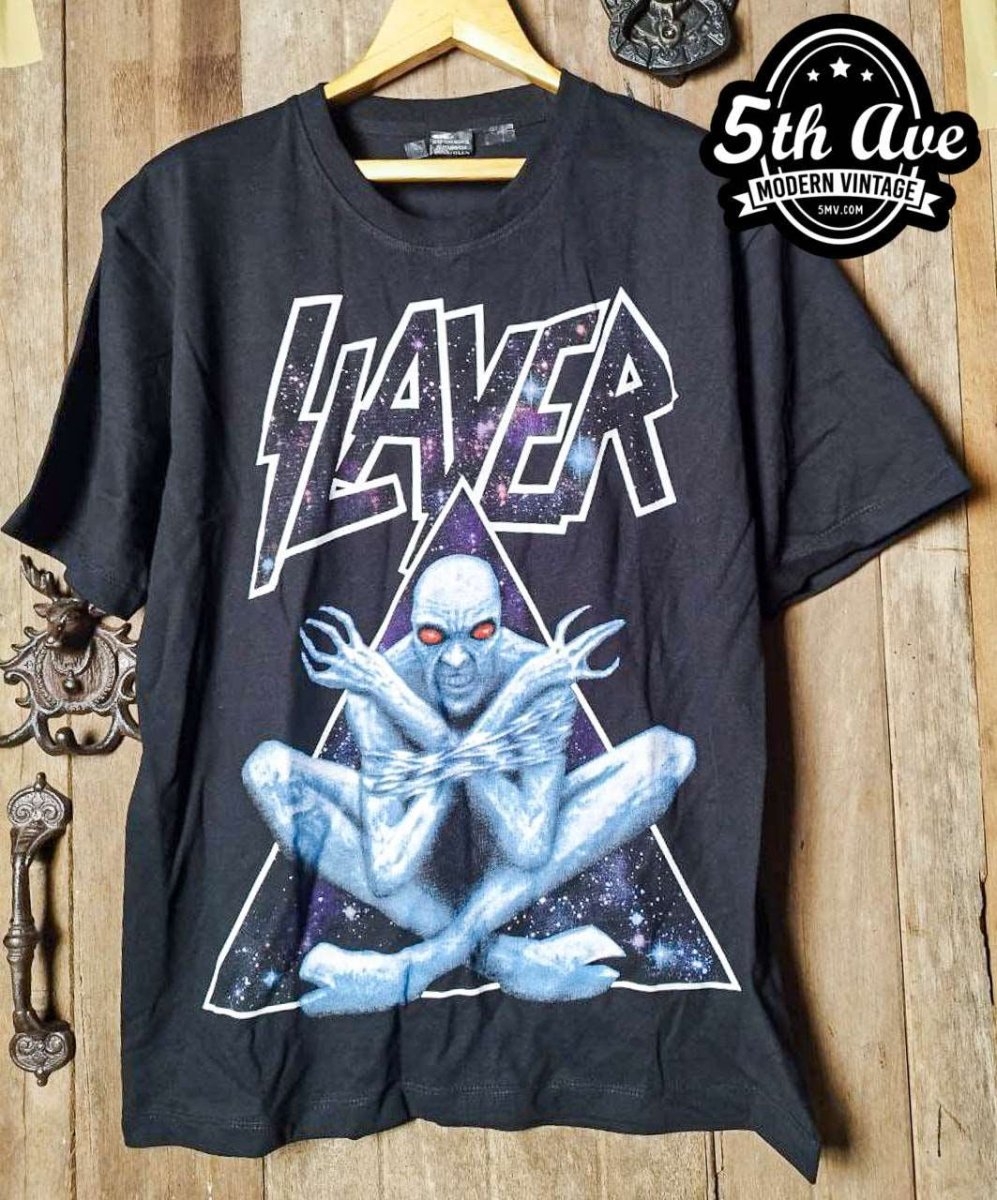 素晴らしい価格 - shirt T Band Vintage New - Slayer Vintage Shirts Band トップス