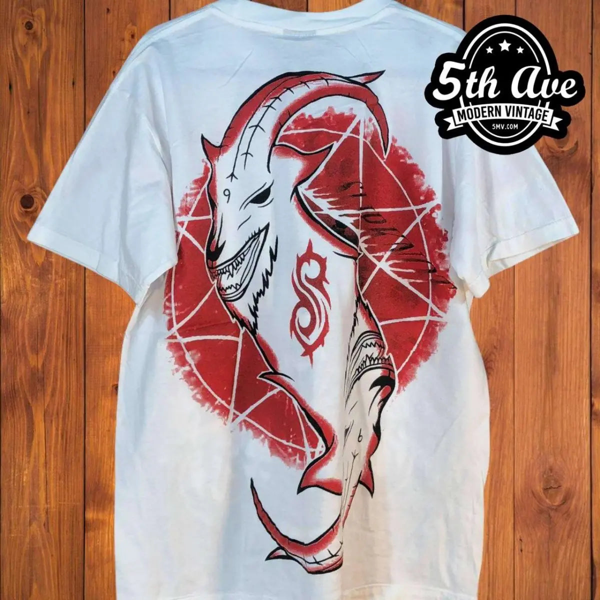☆関税/送料込み☆【SlipKnot】 オールオーバープリントTシャツ Slipknot - AOP all over print New Vintage Band T shirt