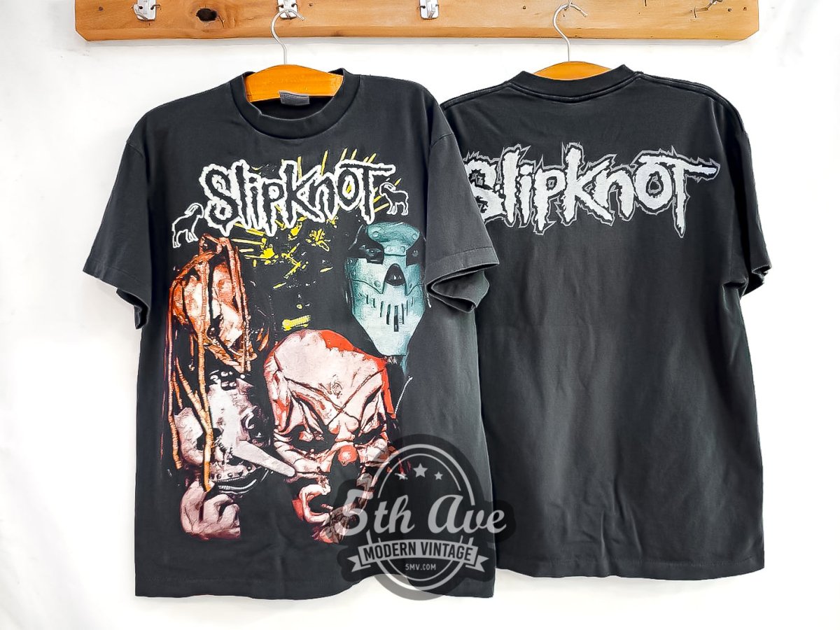 Slipknot 'Iowa' - Vintage Reprint Band T-Shirt - Vintage Band Shirts