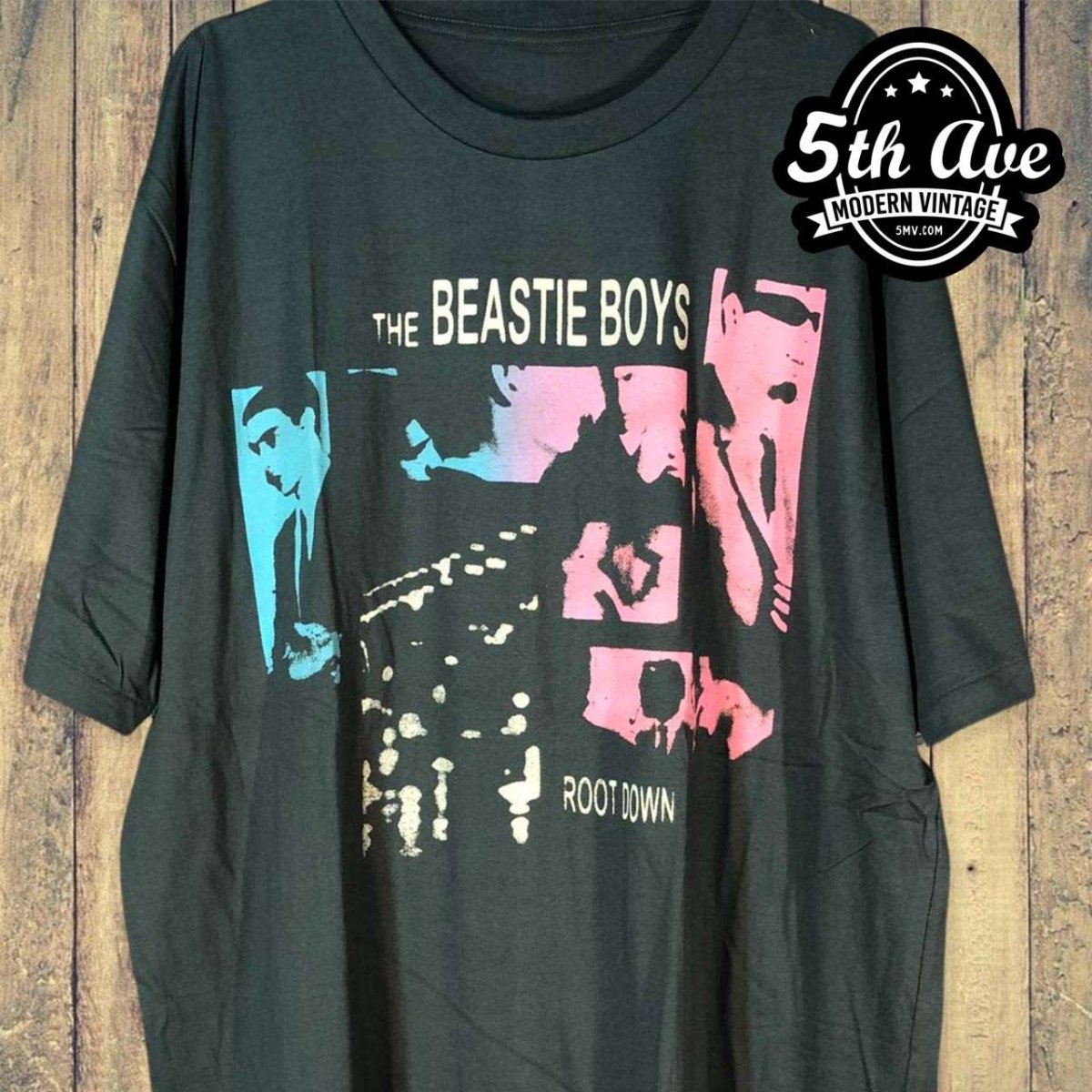 Sonic Collage Chronicles: Beastie Boys Tribute t shirt Root Down - Vintage Band Shirts