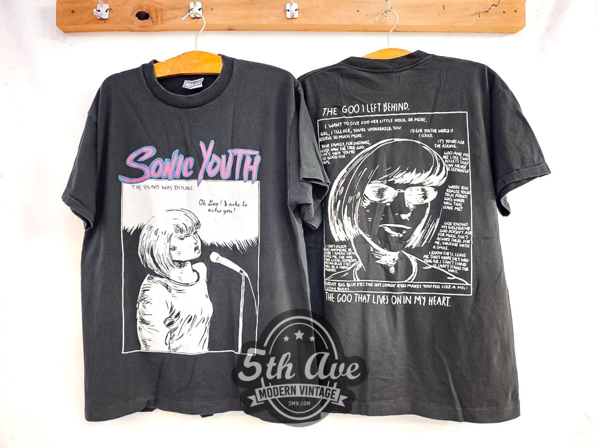 Sonic Youth The Goo I Left Behind - Vintage Reprint Band T-Shirt - Vintage Band Shirts