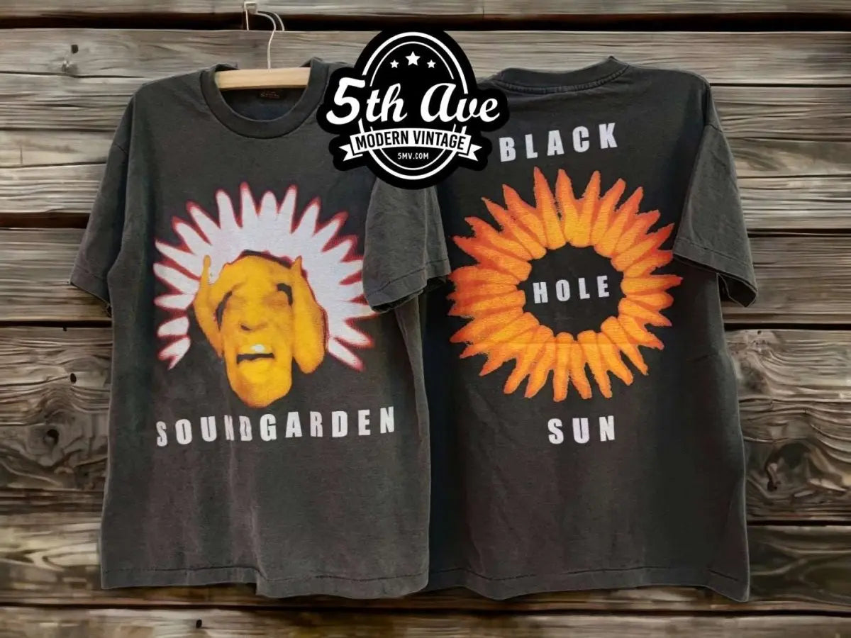 Soundgarden single stitch t shirt - Vintage Band Shirts